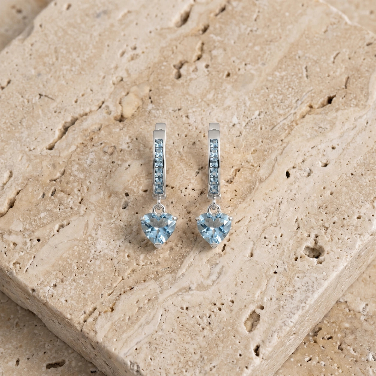 White Gold Aquamarine — Mariabianca