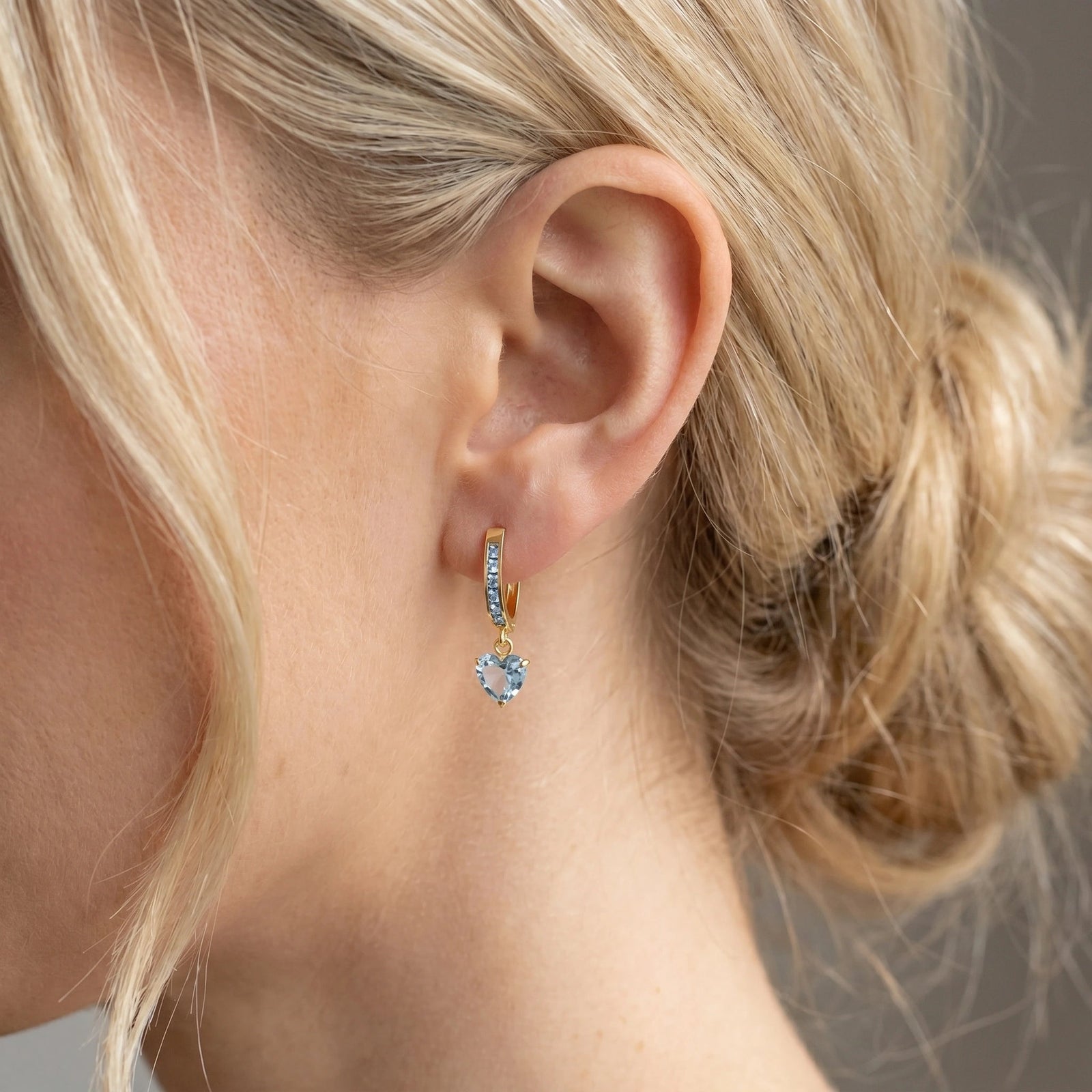 Yellow Gold Aquamarine — Mariabianca