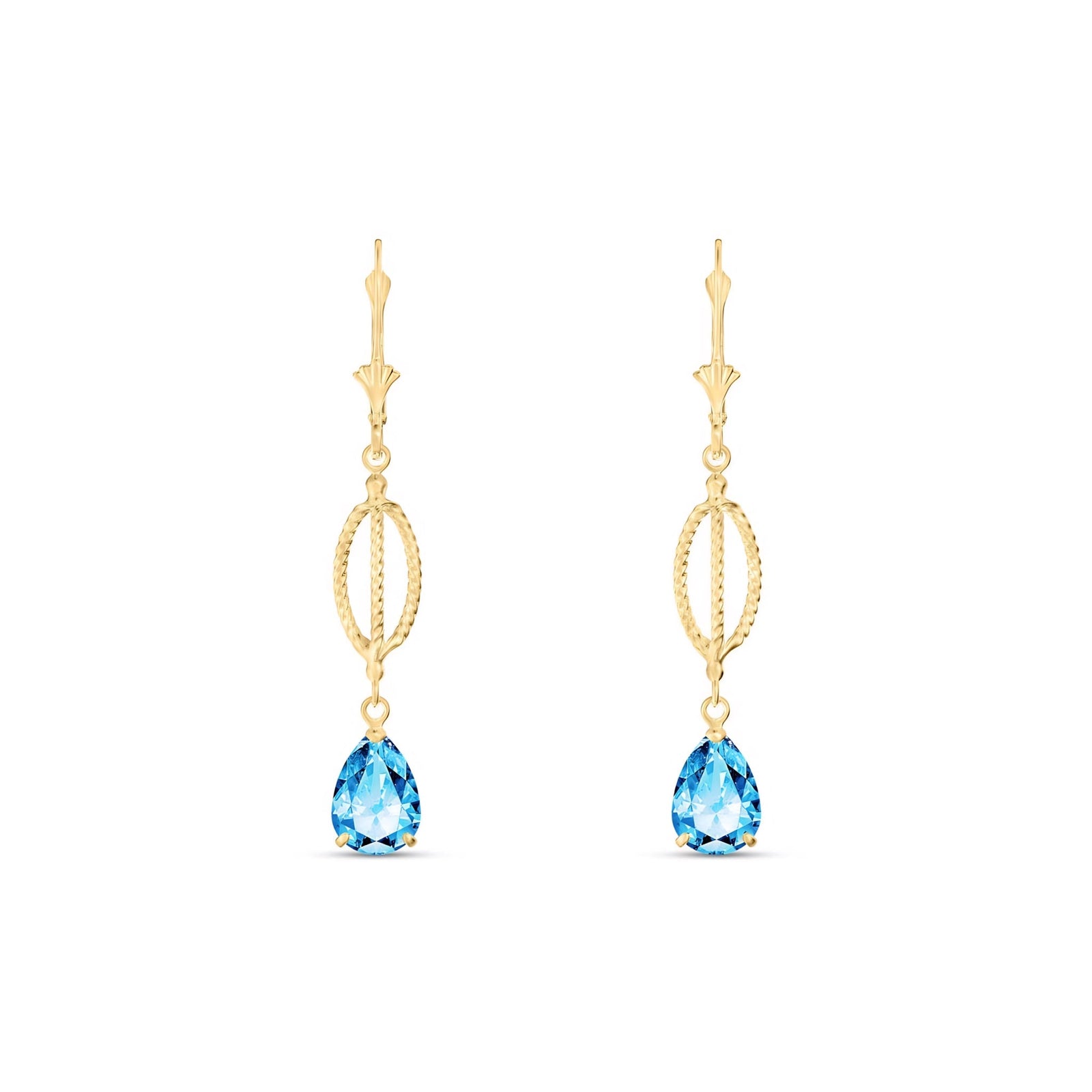 Yellow Gold Heritage Earrings Peridot 10K — Carolina