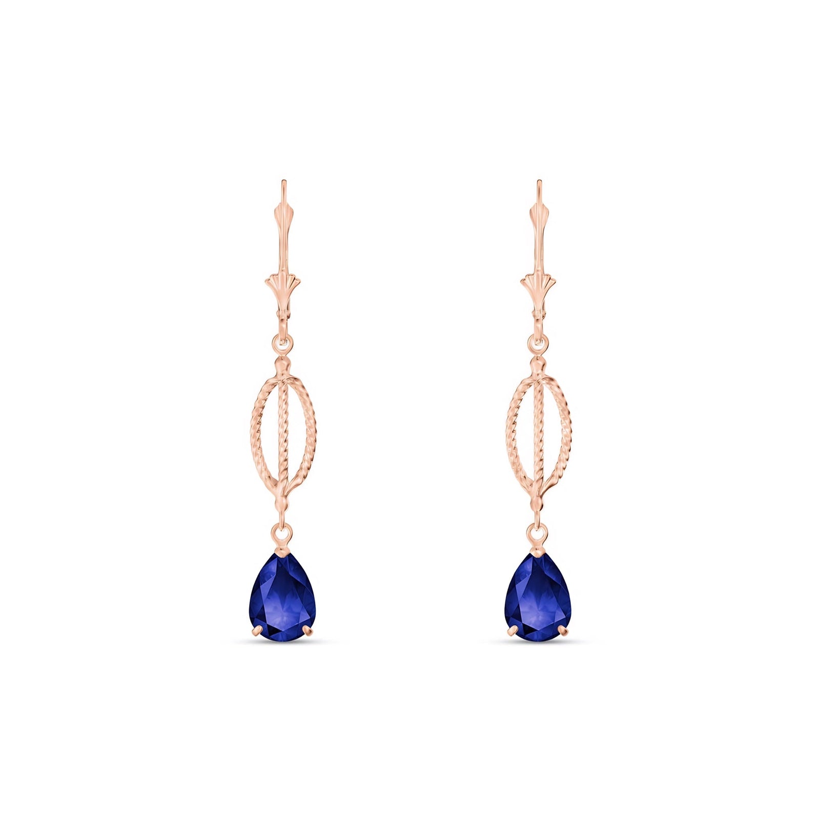 Rose Gold Heritage Earrings Emerald 10K — Carolina