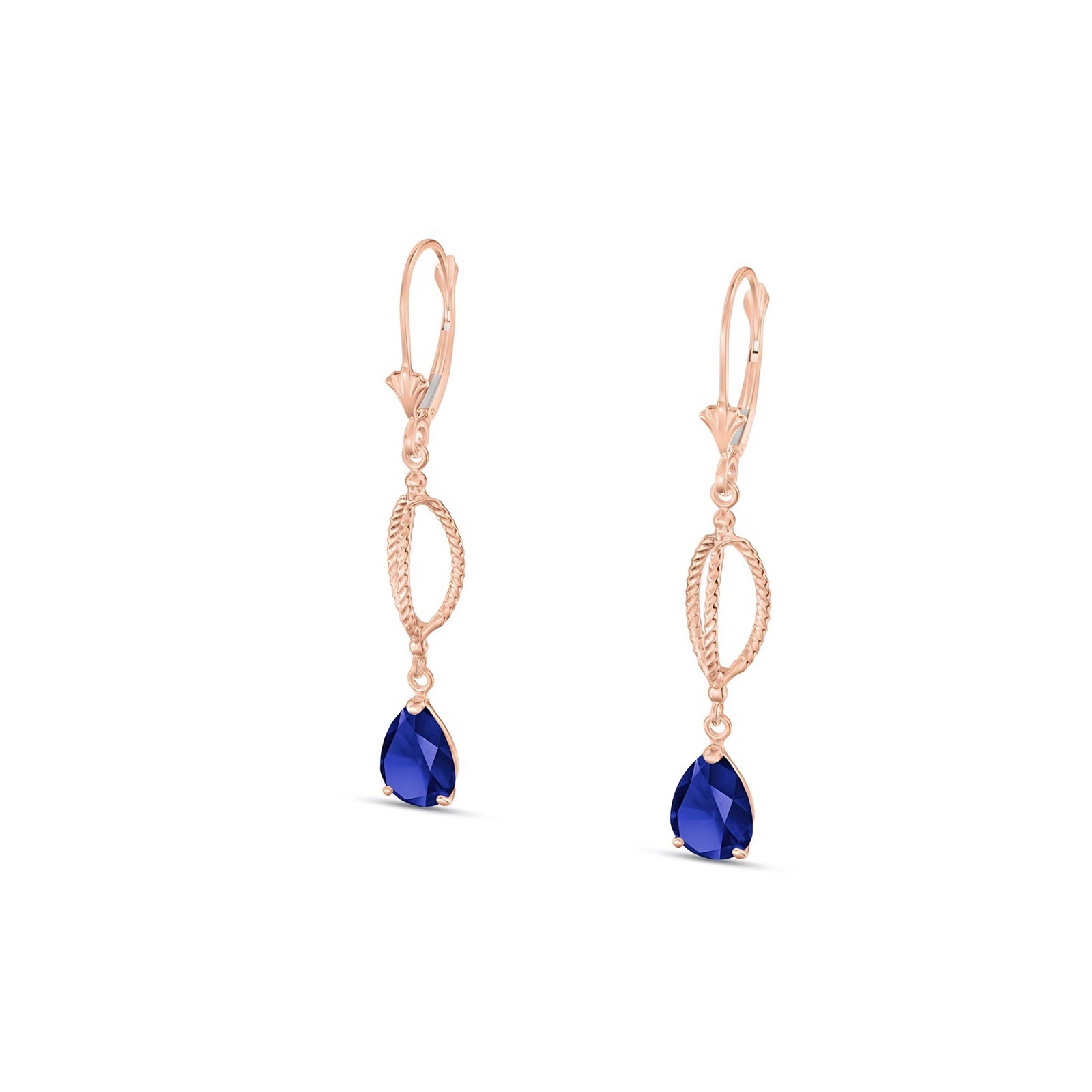 Rose Gold Heritage Earrings Emerald 10K — Carolina