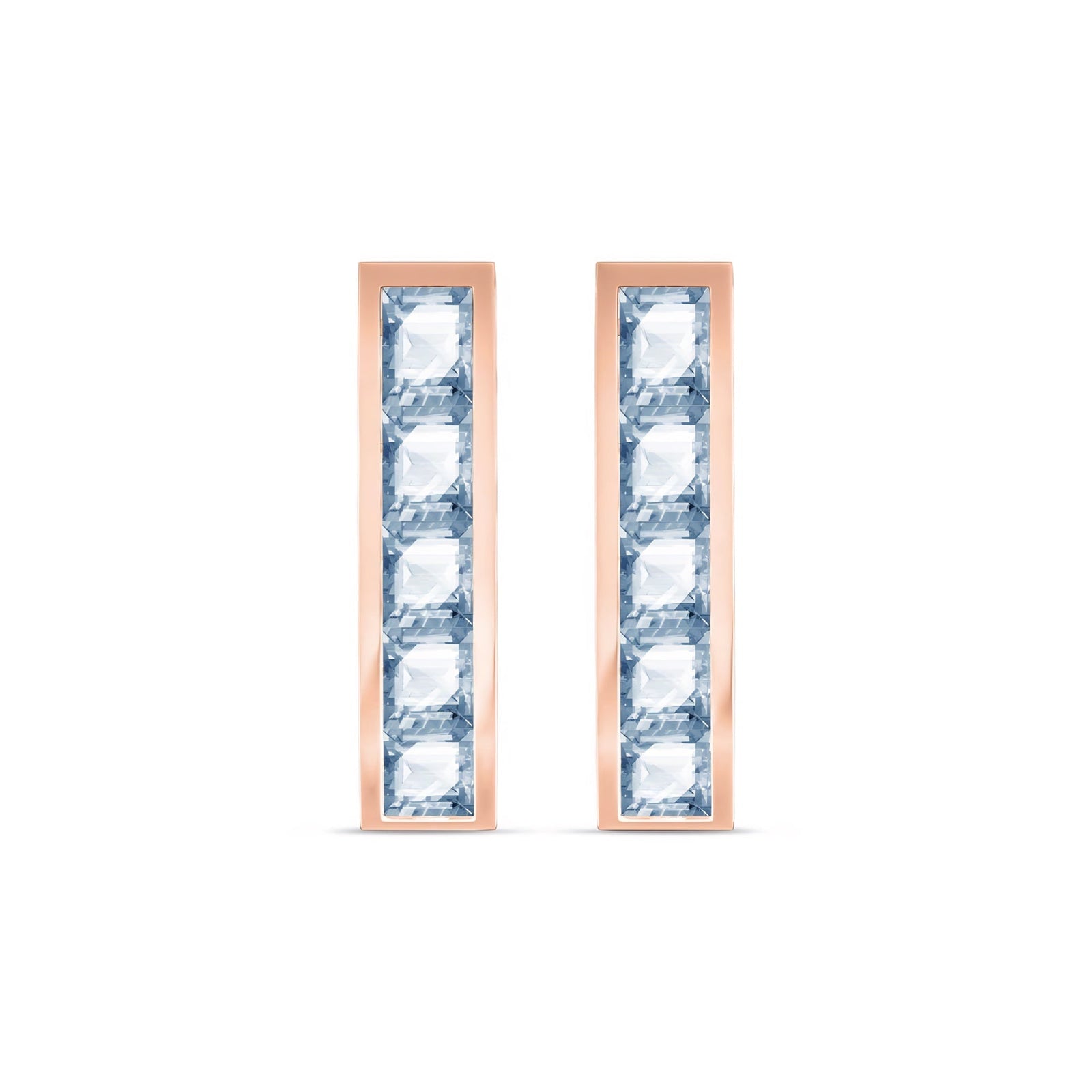 Rose Gold Bloom Earrings Peridot 10K — Paola