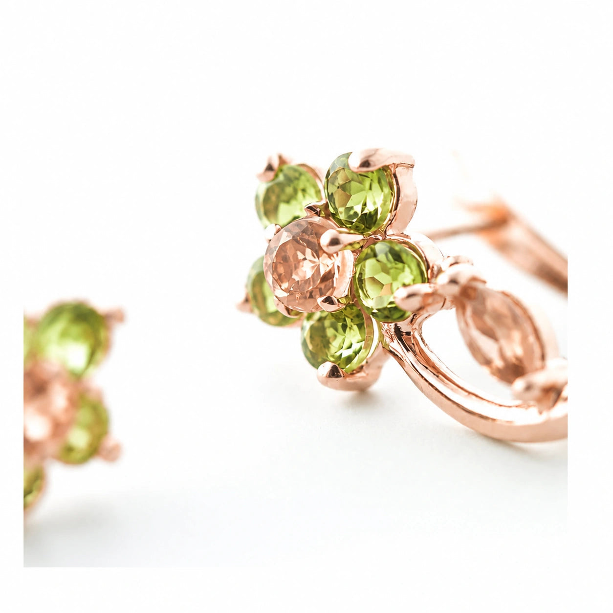 Rose Gold Peridot & Citrine — Mariacalliope