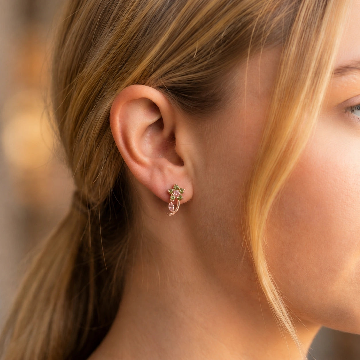 Rose Gold Peridot & Citrine — Mariacalliope
