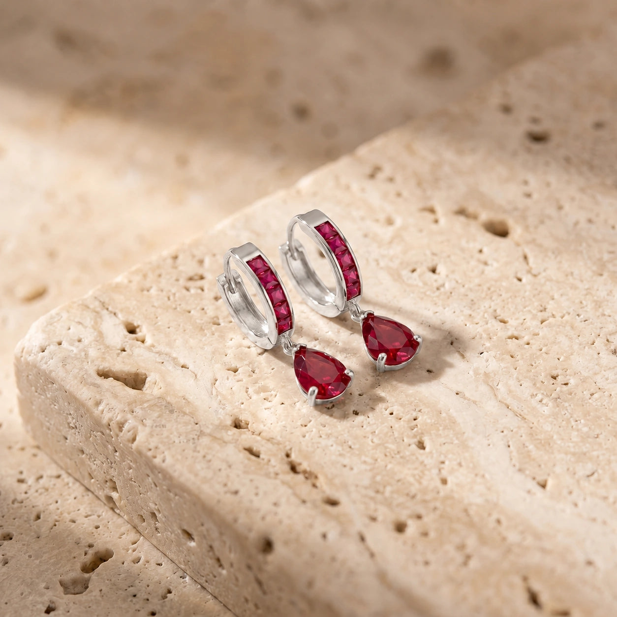 White Gold Ruby — Mariacalogera