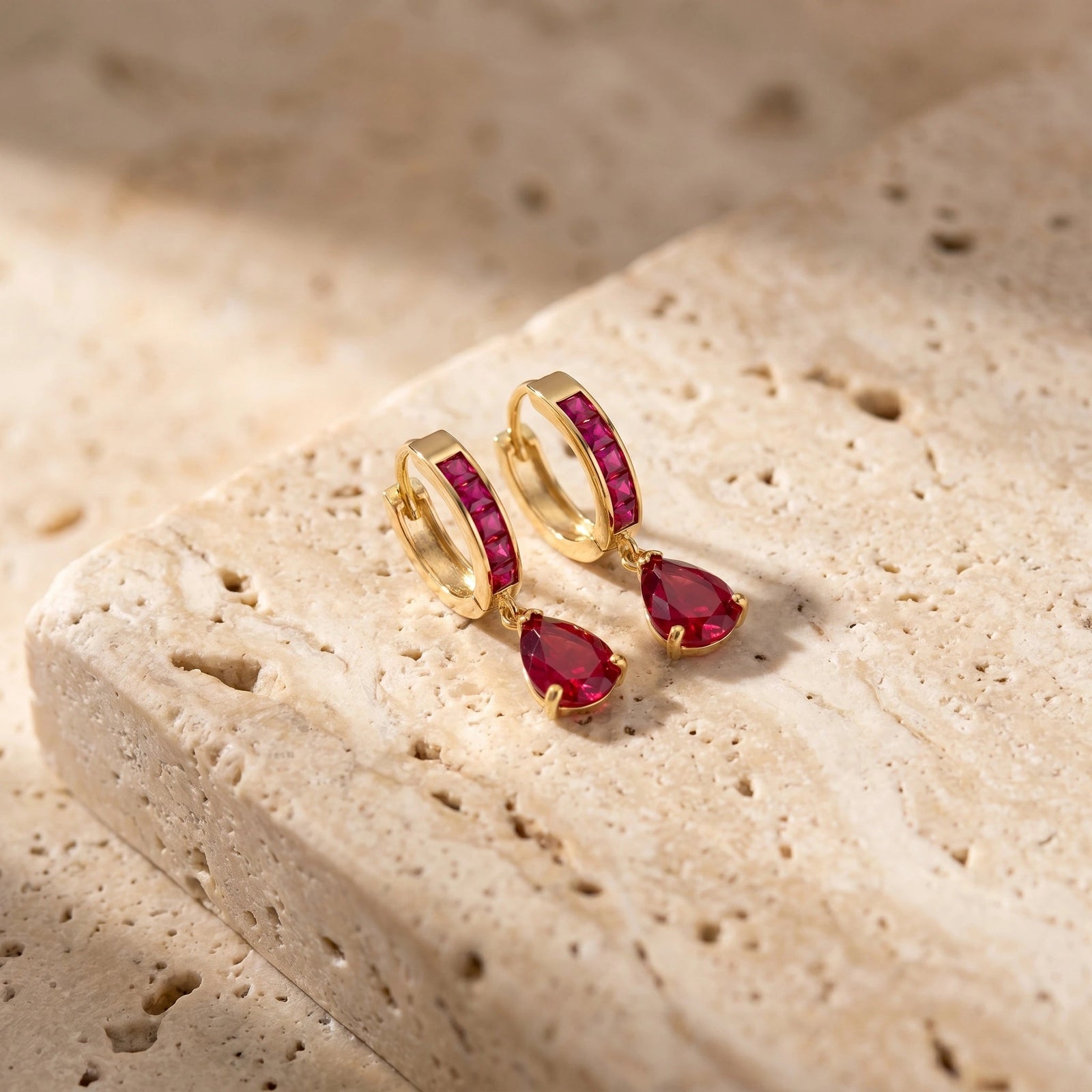 Yellow Gold Ruby — Mariacalogera