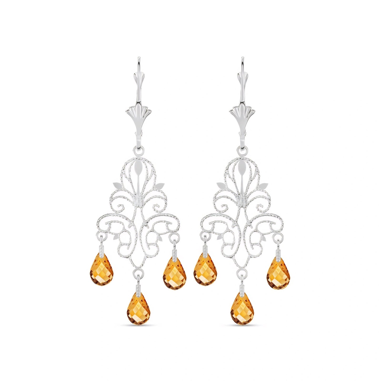 White Gold Citrine — Mariacamilla