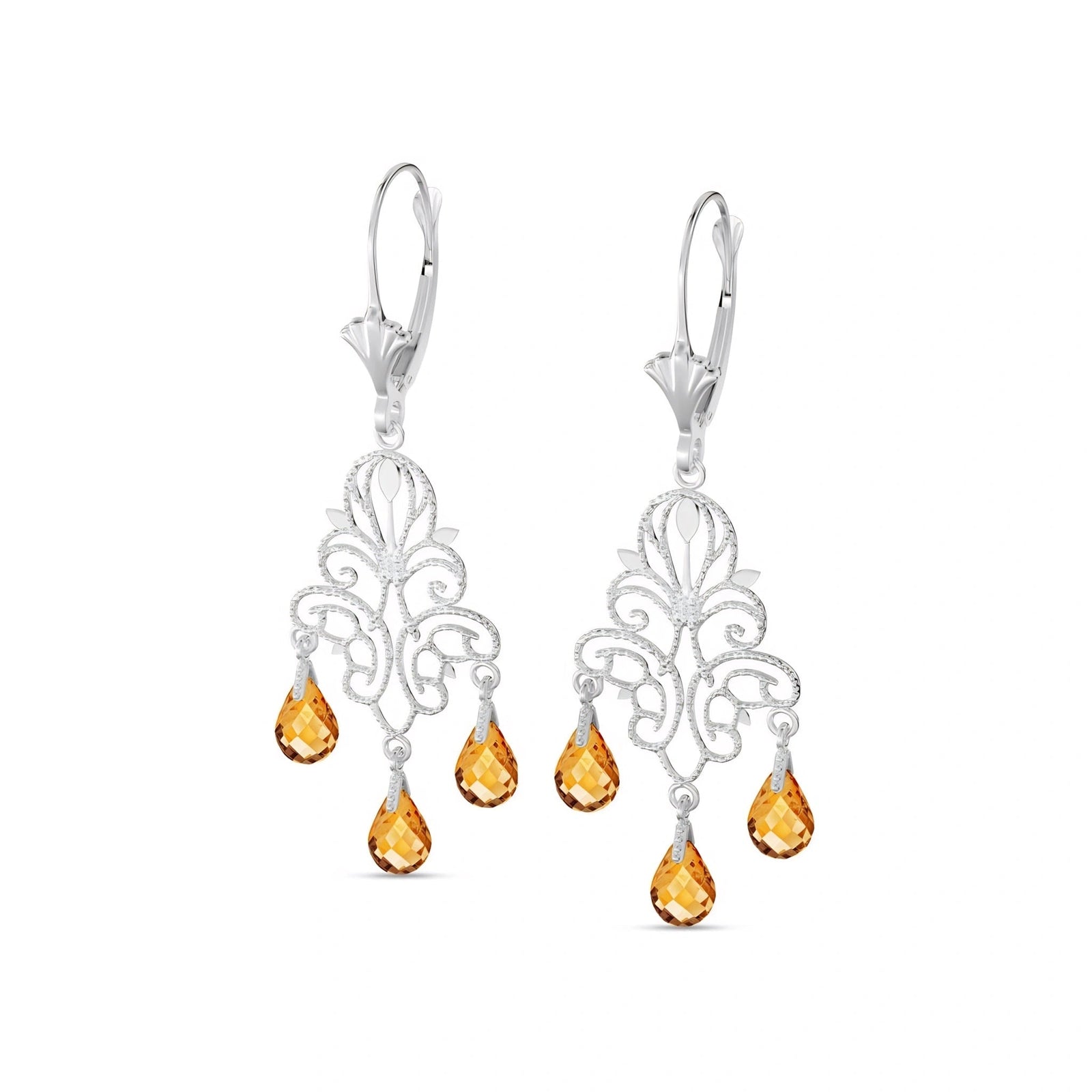 White Gold Citrine — Mariacamilla