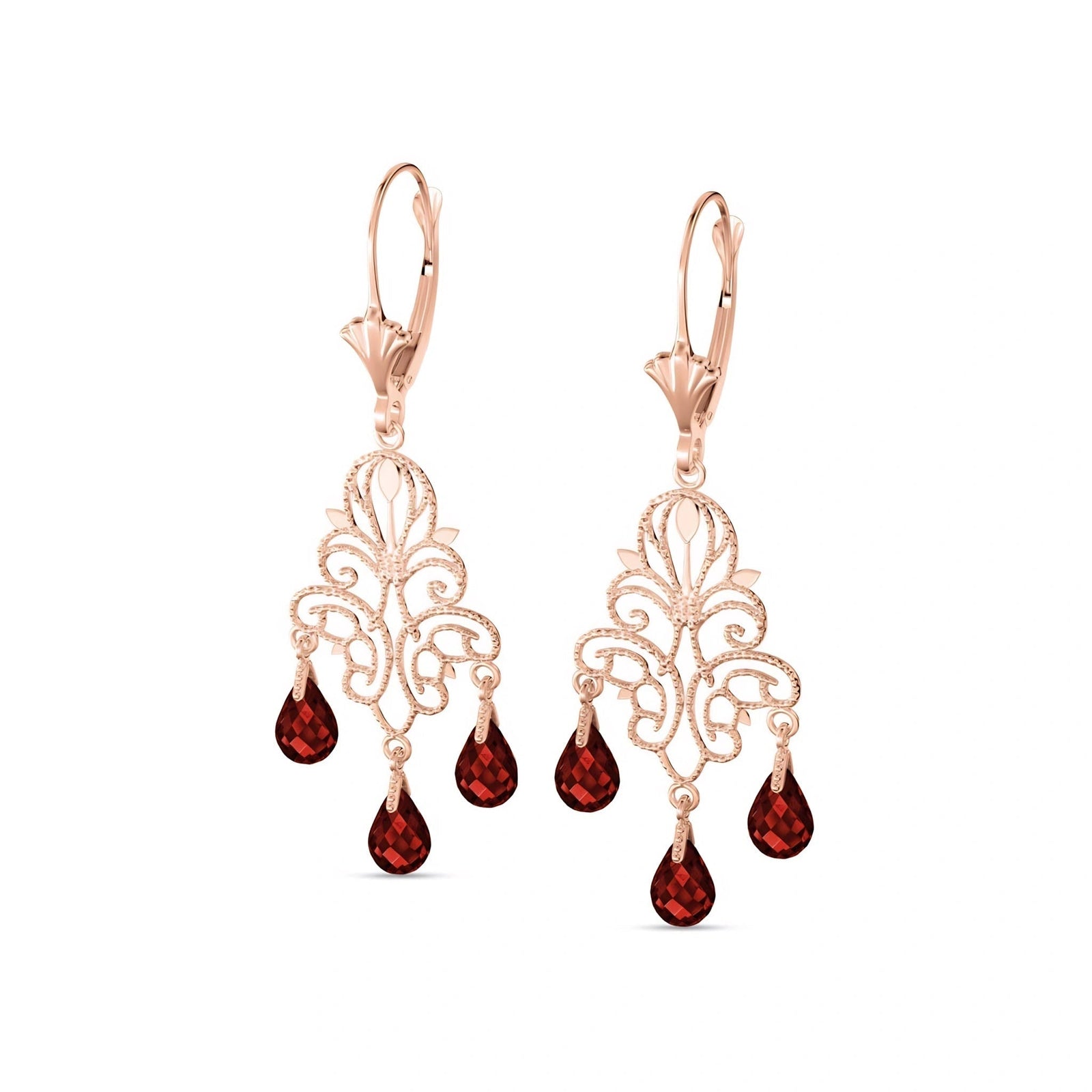 Rose Gold Garnet — Mariacamilla