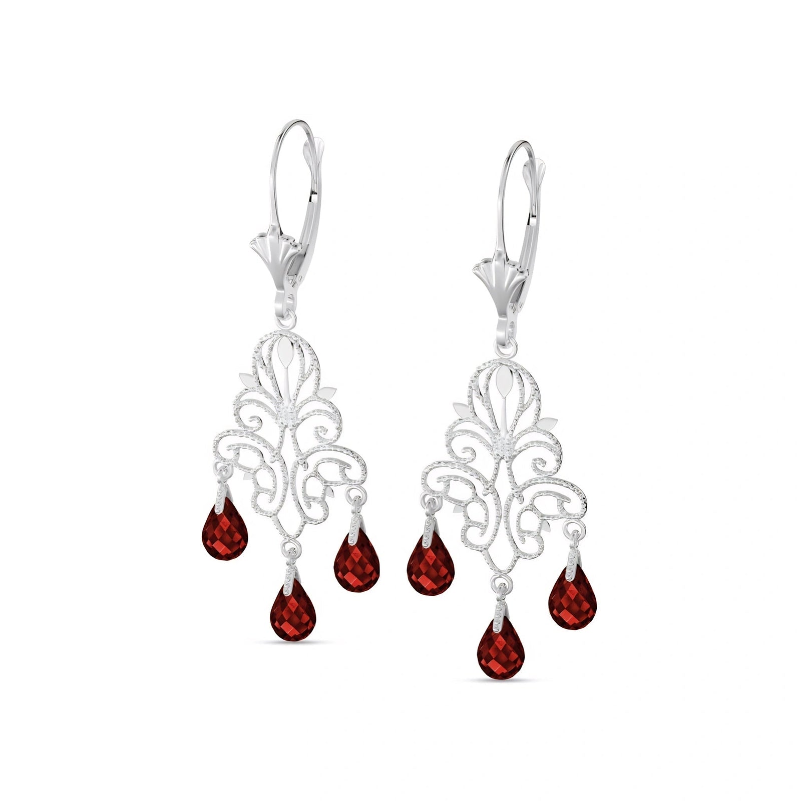 White Gold Garnet — Mariacamilla