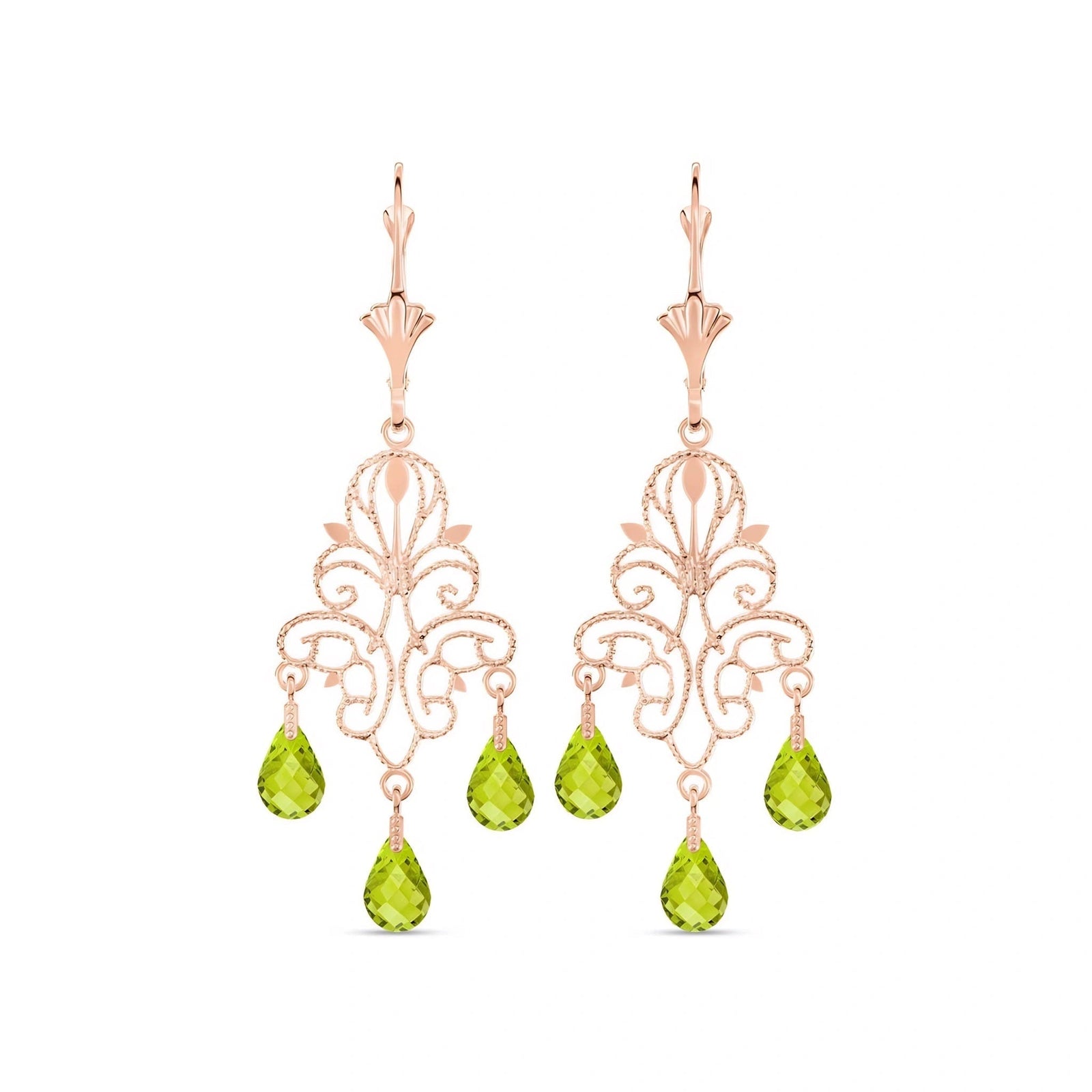 Rose Gold Peridot — Mariacamilla