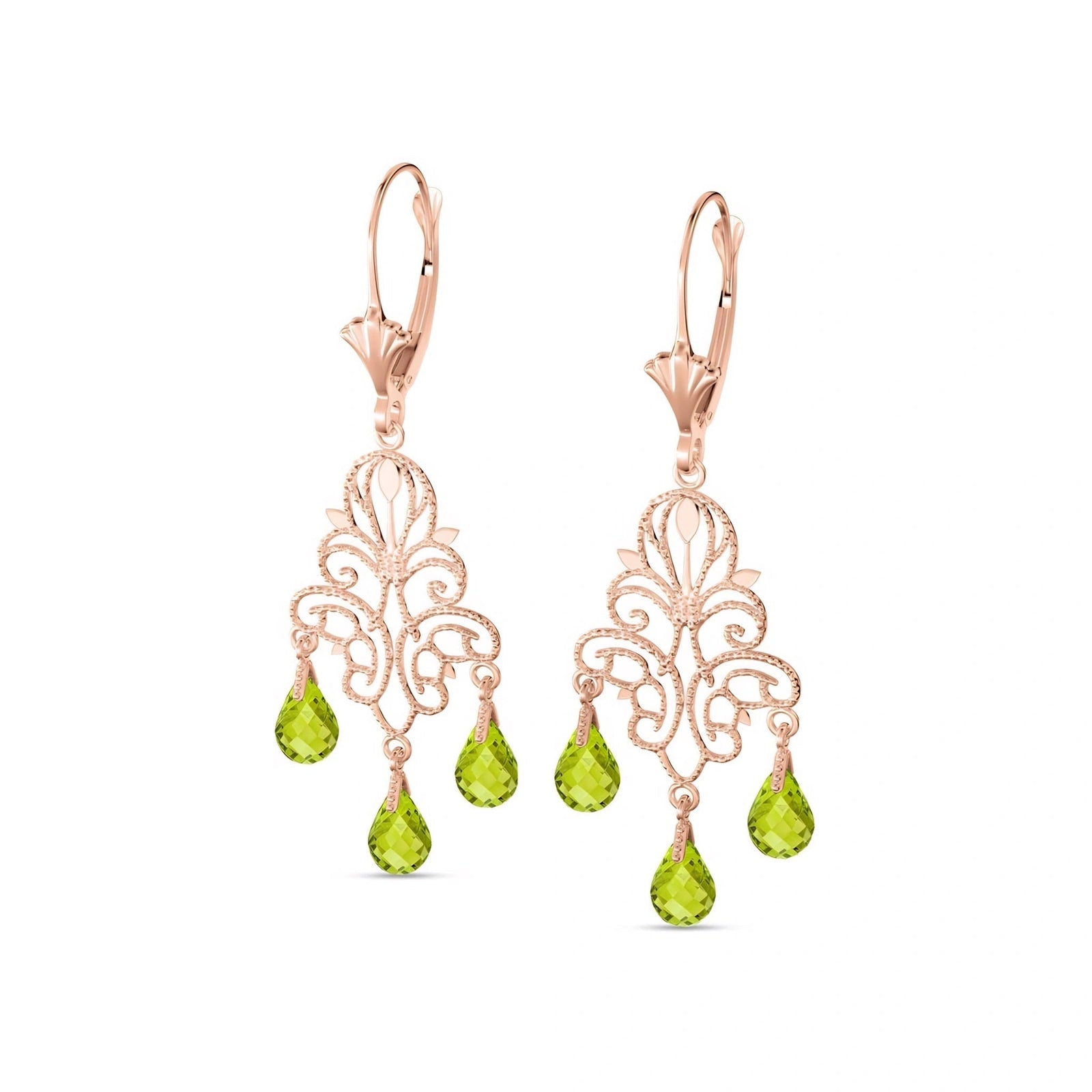 Rose Gold Peridot — Mariacamilla