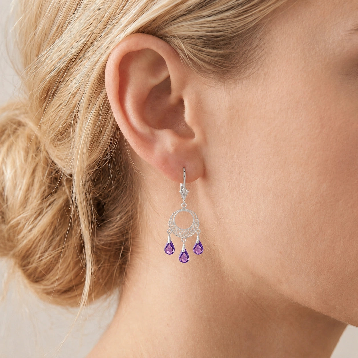White Gold Amethyst — Mariacarina