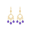 Yellow Gold Amethyst — Mariacarina
