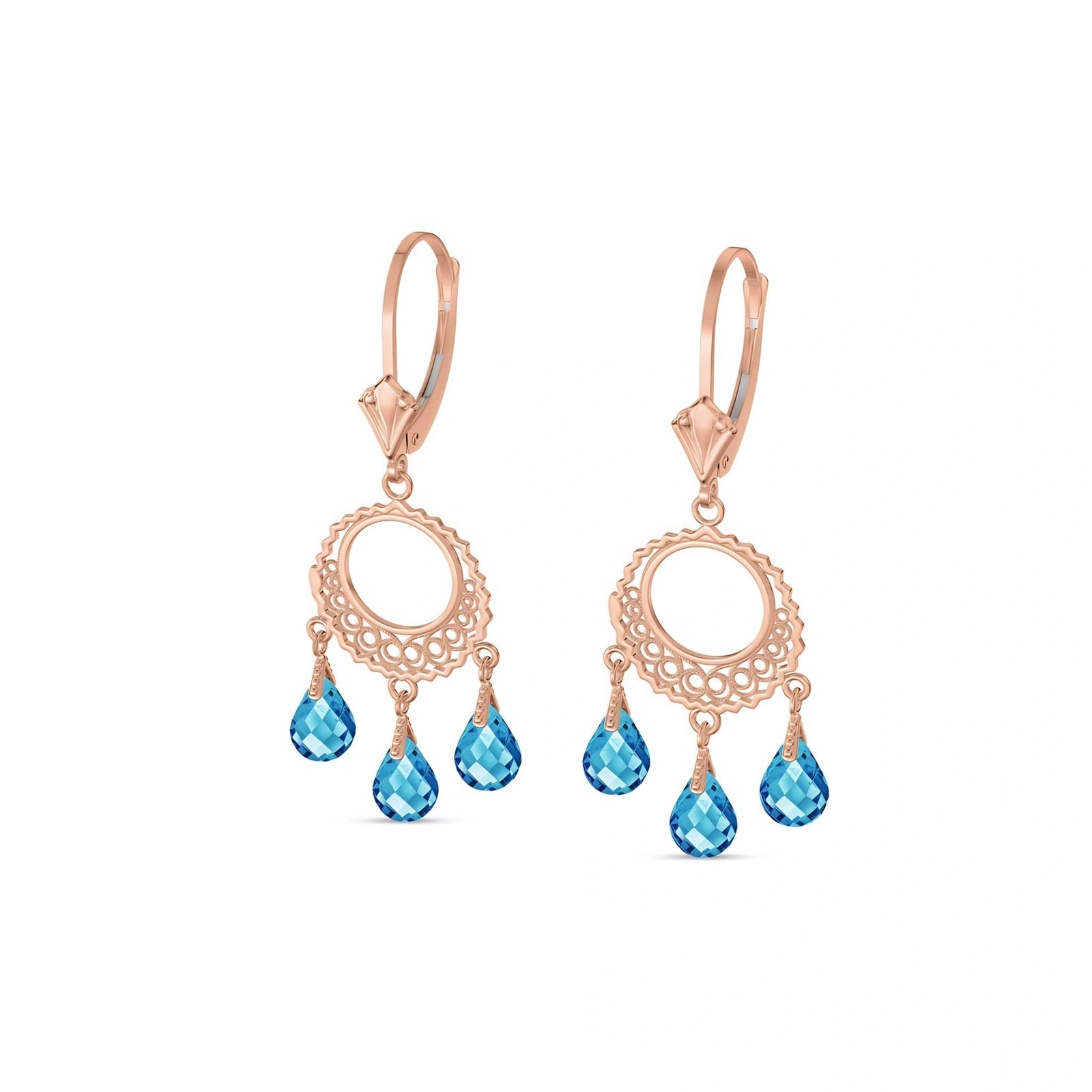 Rose Gold Blue Topaz — Mariacarina