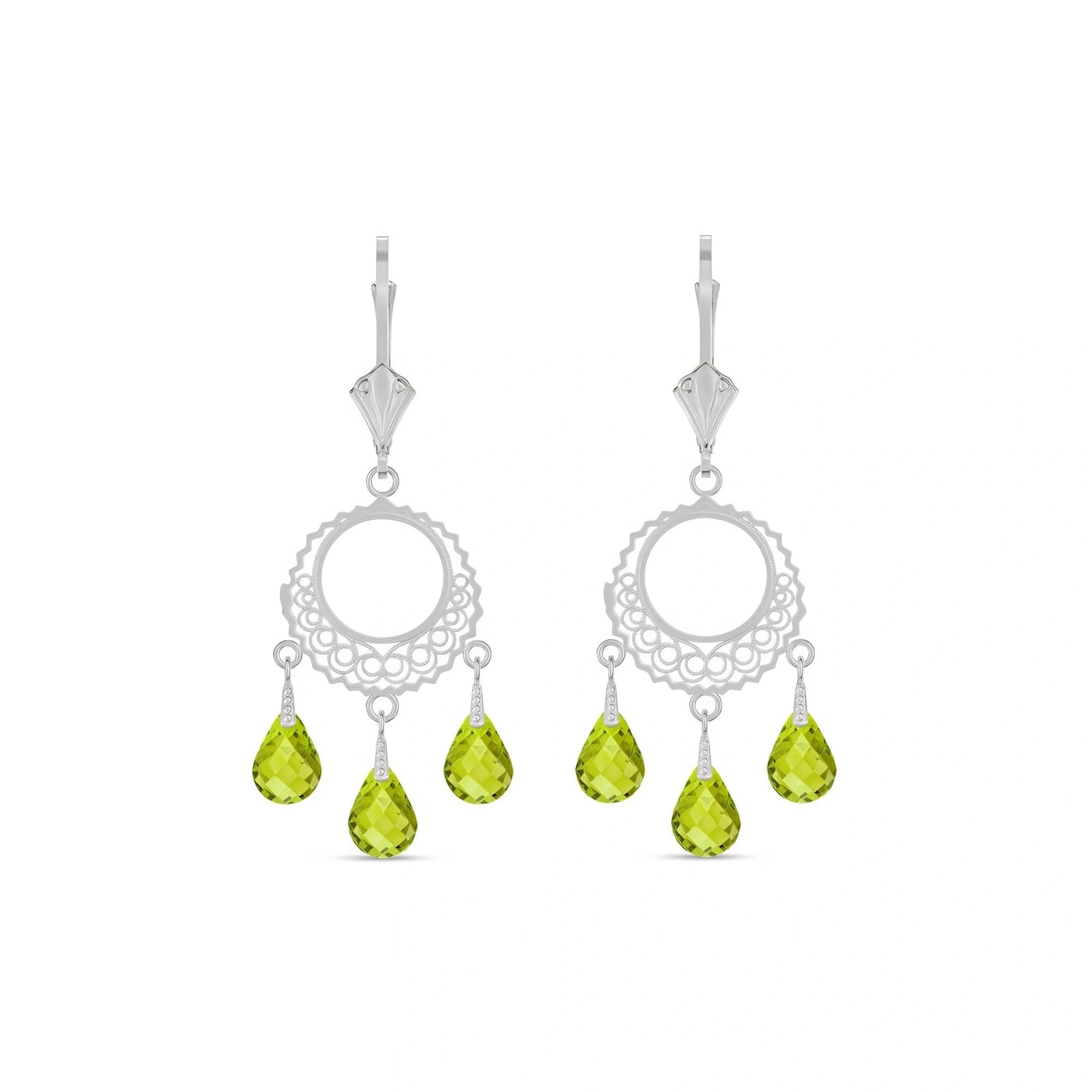 White Gold Peridot — Mariacarina