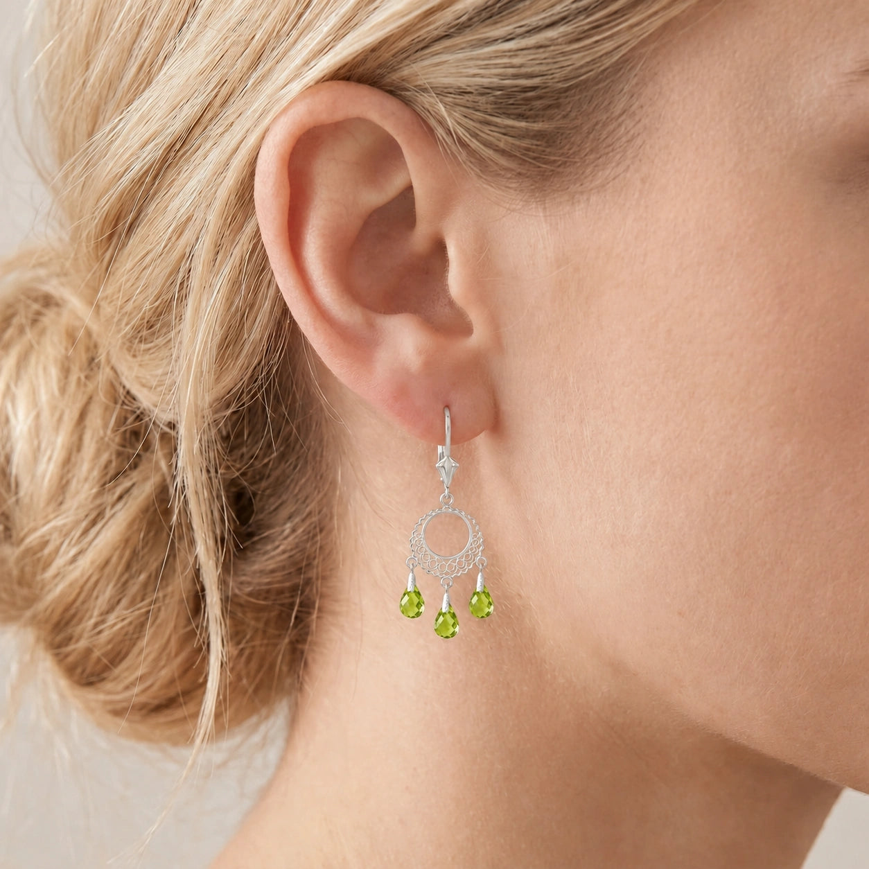 White Gold Peridot — Mariacarina