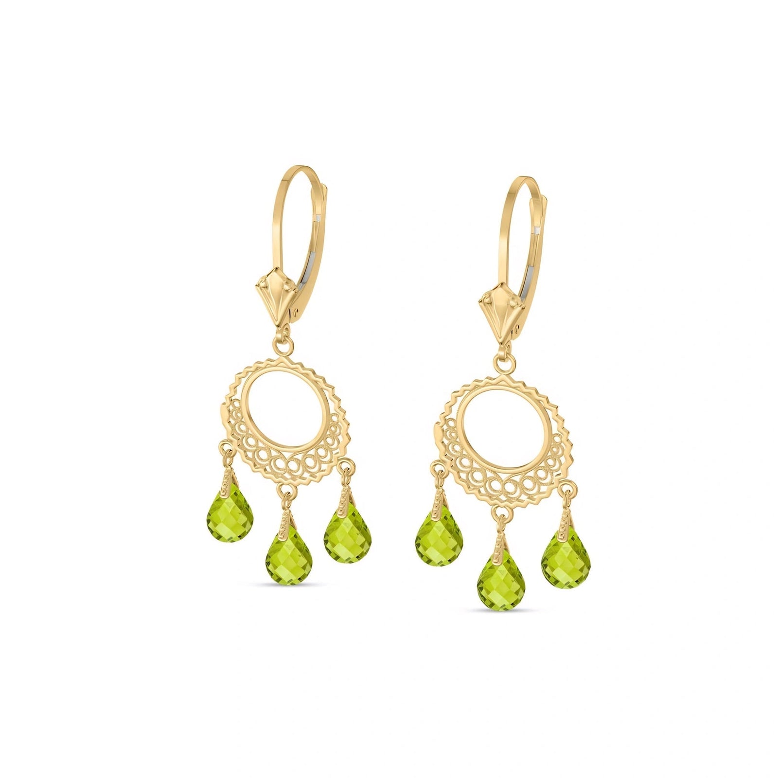 Yellow Gold Peridot — Mariacarina