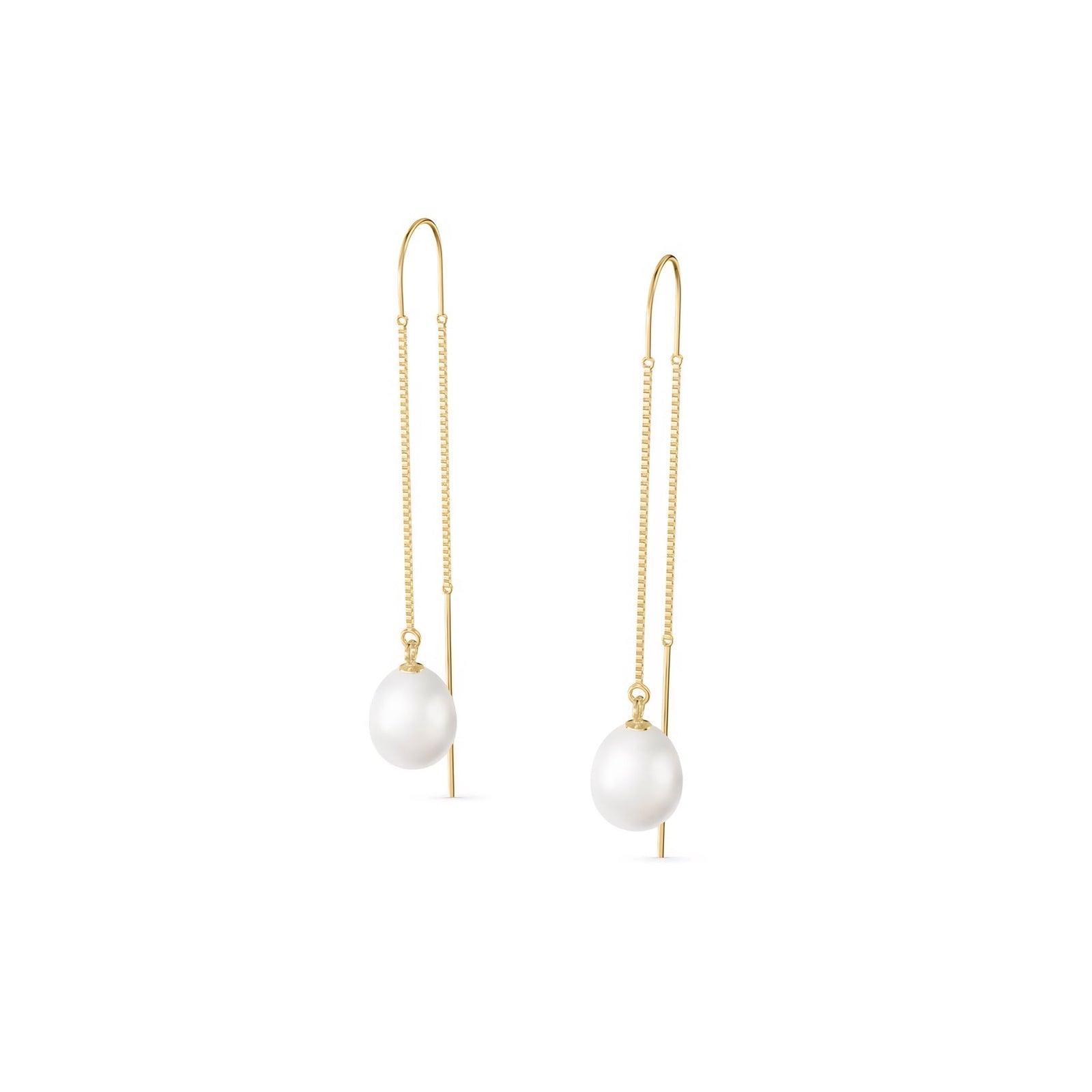 Yellow Gold Earrings Green Amethyst 10K — Egle