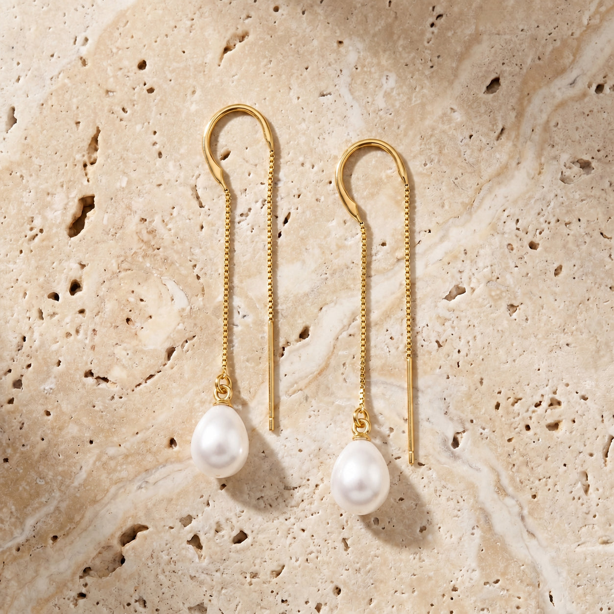 Yellow Gold Earrings Green Amethyst 10K — Egle
