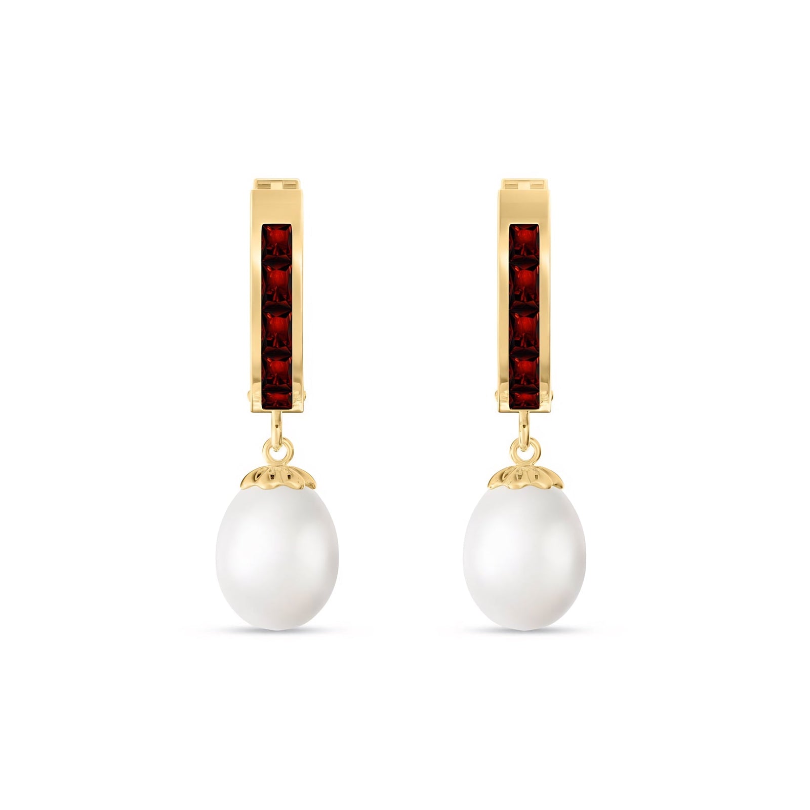 Yellow Gold Bloom Earrings Peridot 10K — Battistina