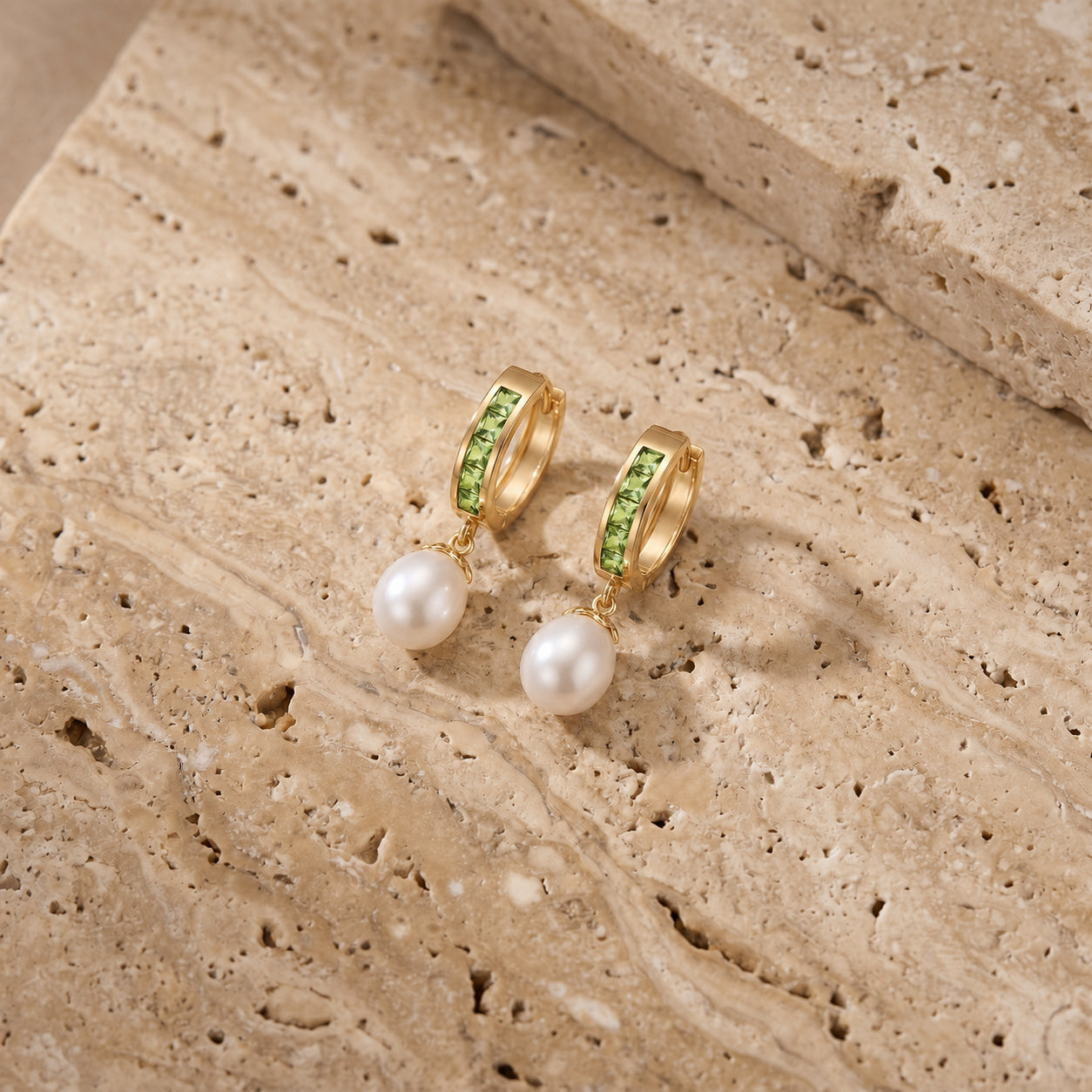 Yellow Gold Bloom Earrings Amethyst 10K — Battistina