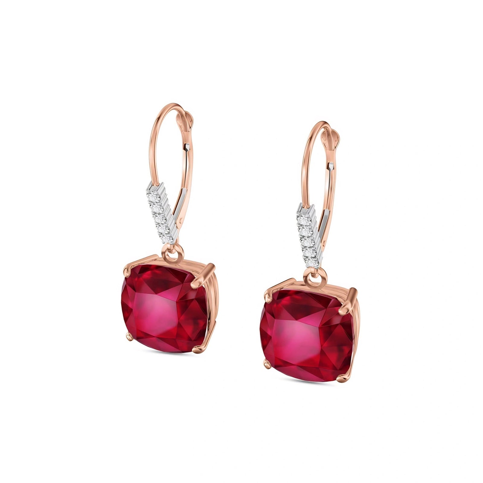 Rose Gold Diamond & Ruby — Mariacassandra
