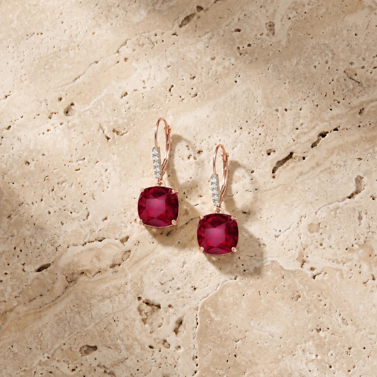 Rose Gold Diamond & Ruby — Mariacassandra