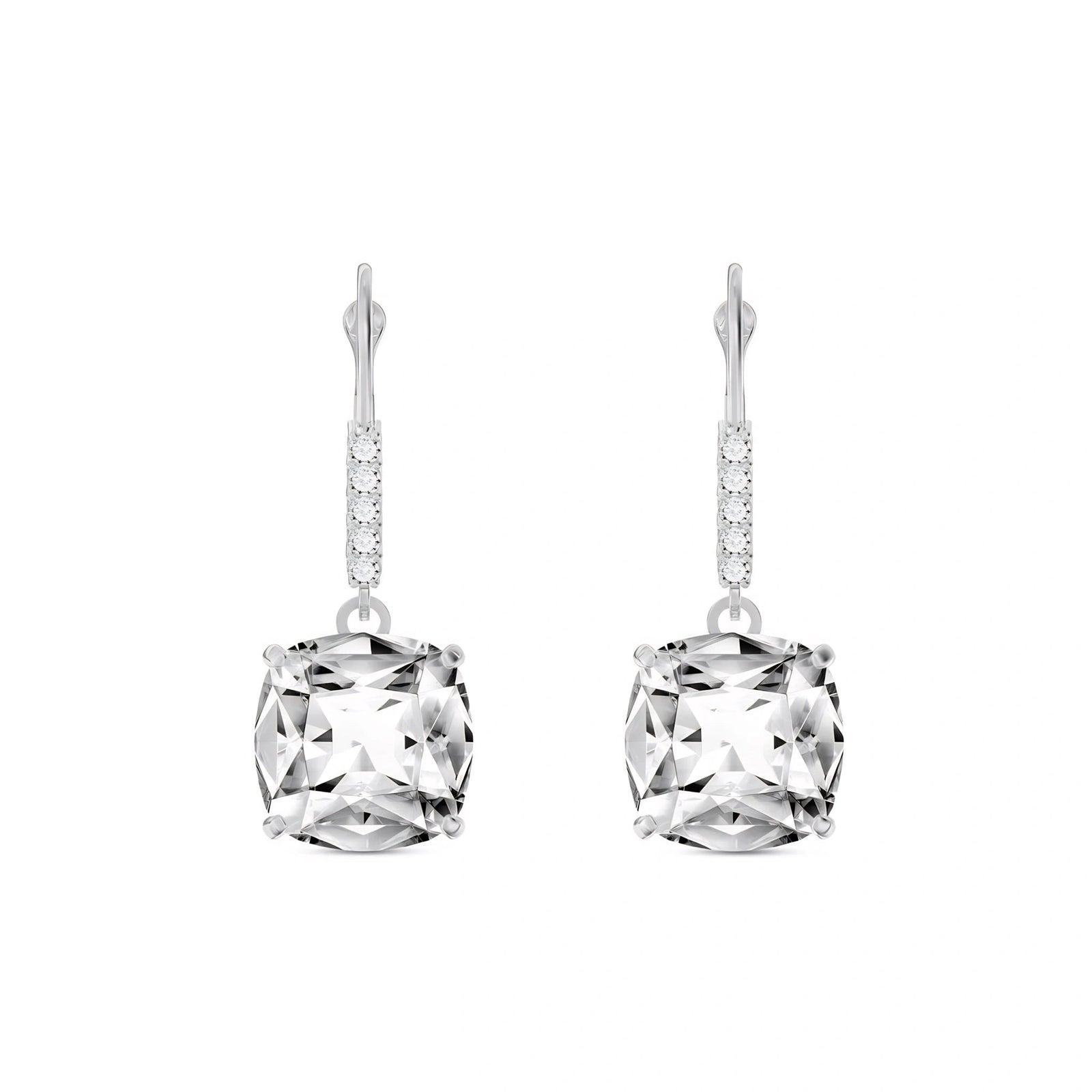 White Gold Diamond & White Topaz — Mariacassandra