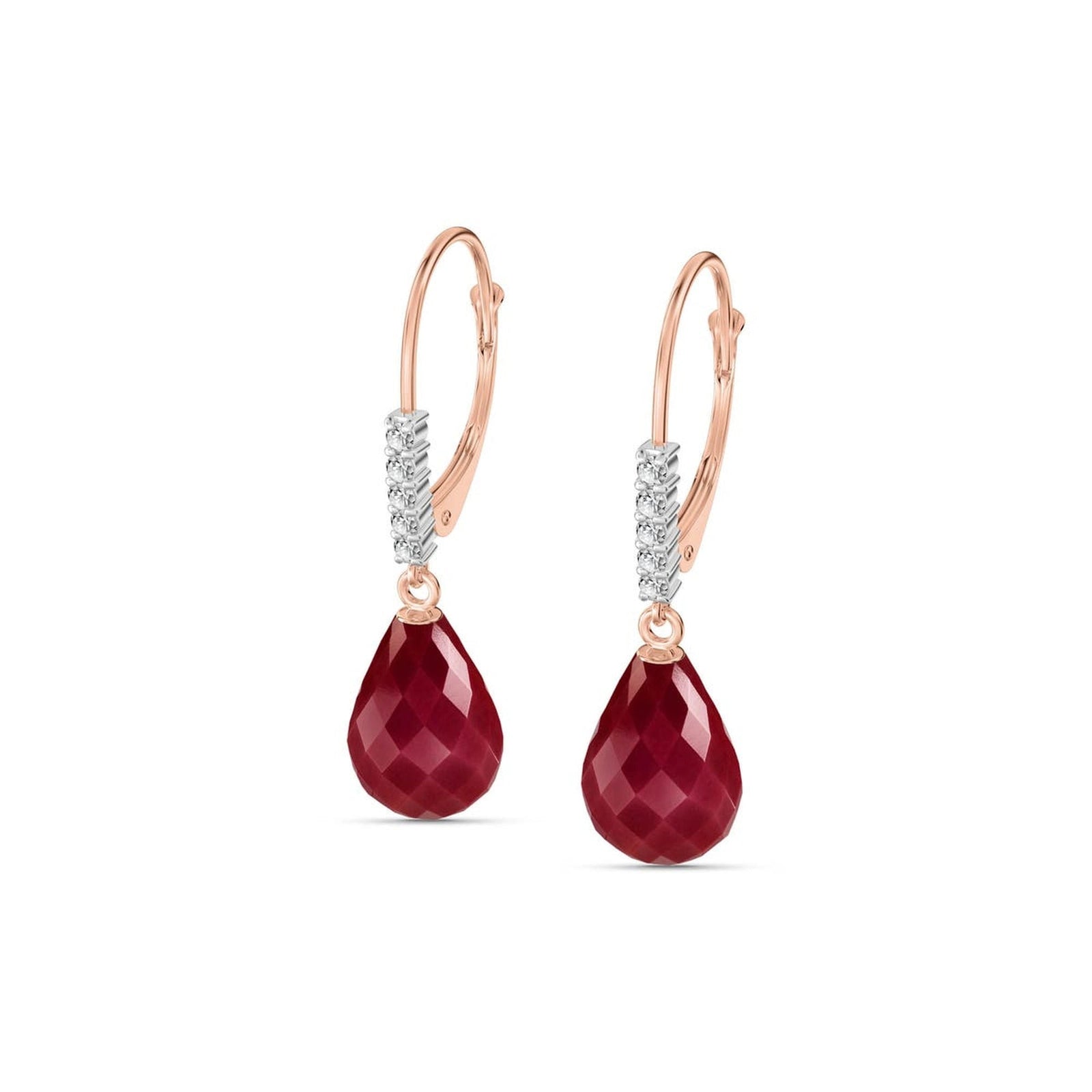 Rose Gold Diamond & Ruby — Mariaceleste