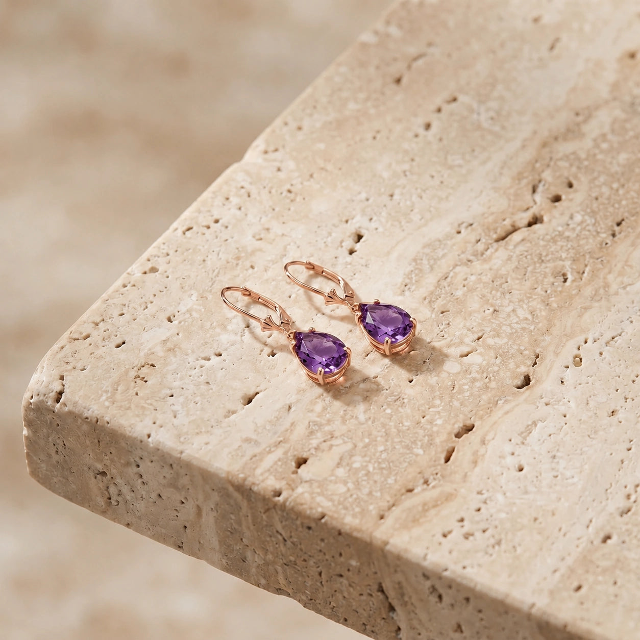 Rose Gold Amethyst — Mariacinzia