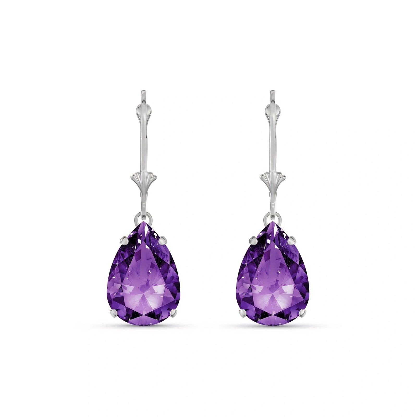 White Gold Amethyst — Mariacinzia