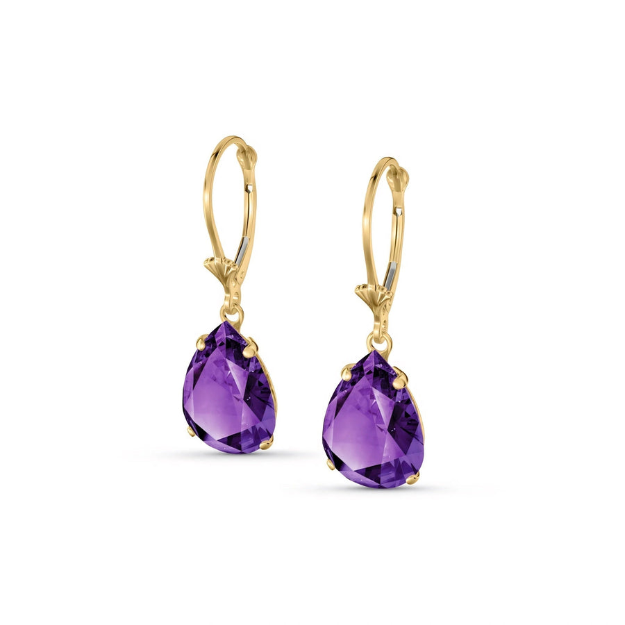 Yellow Gold Amethyst — Mariacinzia