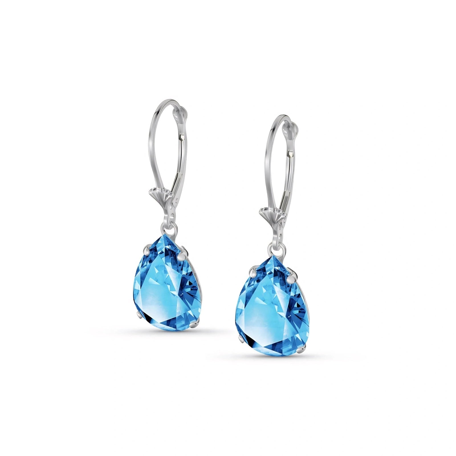 White Gold Blue Topaz — Mariacinzia