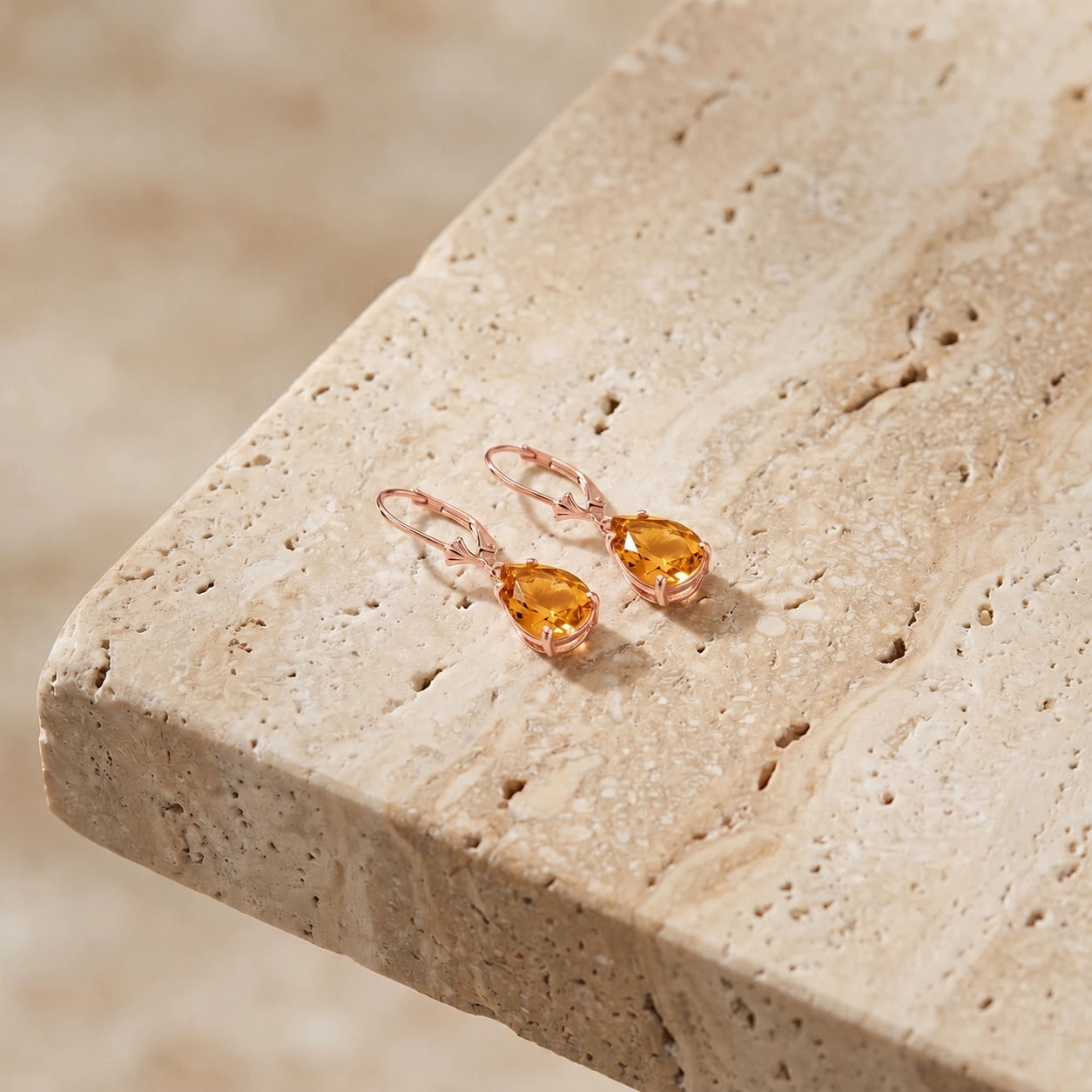 Rose Gold Citrine — Mariacinzia