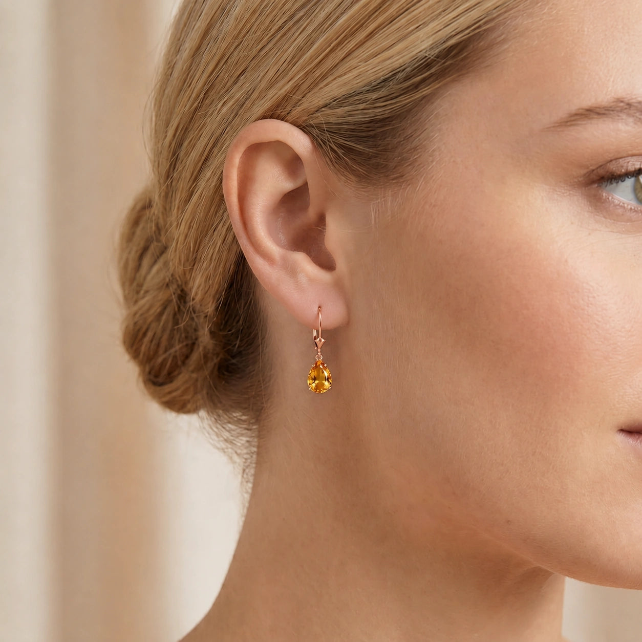 Rose Gold Citrine — Mariacinzia