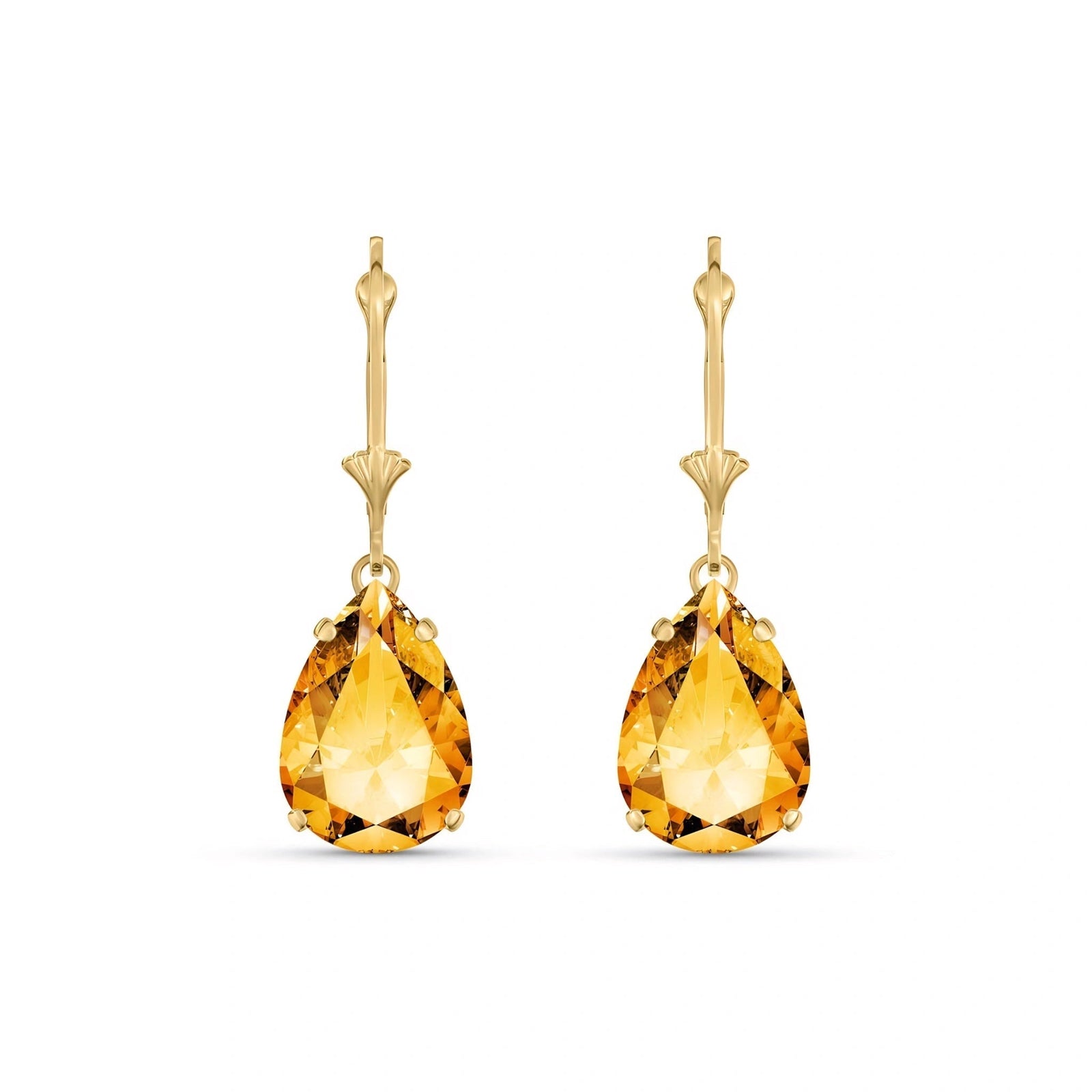 Yellow Gold Citrine — Mariacinzia