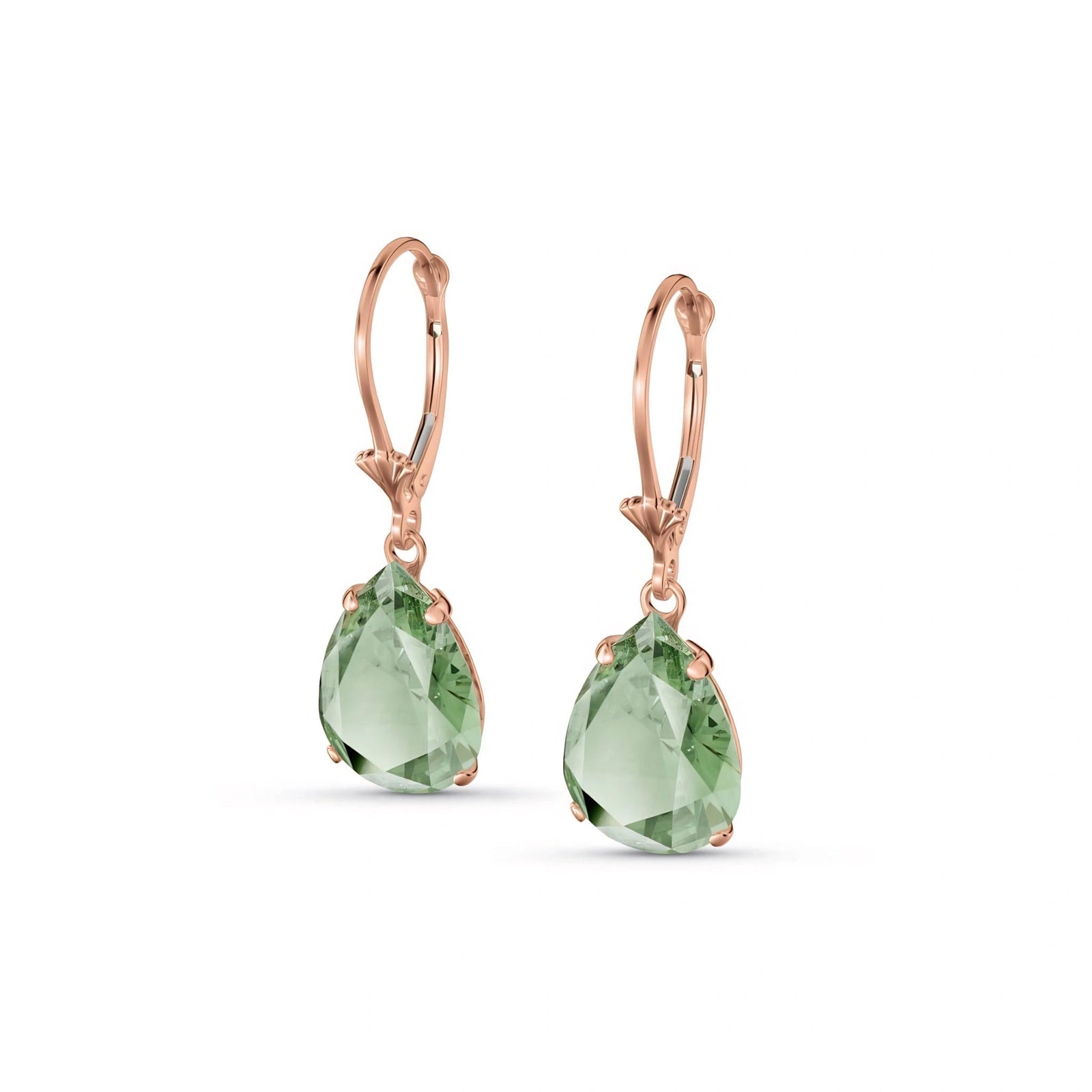 Rose Gold Green Amethyst — Mariacinzia