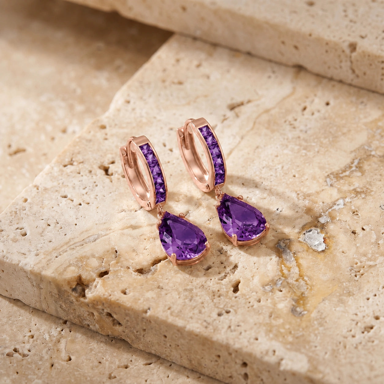 Rose Gold Amethyst — Mariaclementina