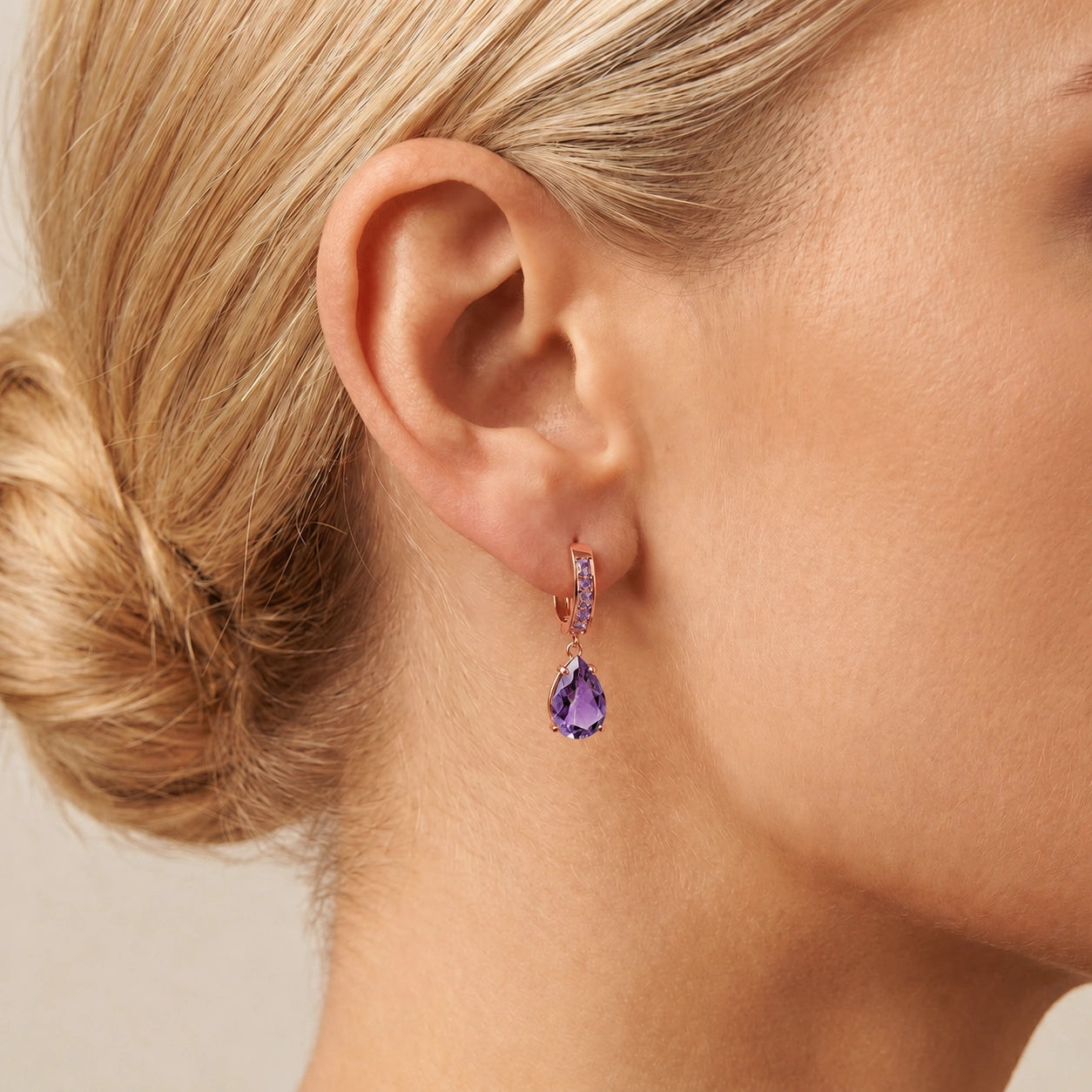Rose Gold Amethyst — Mariaclementina