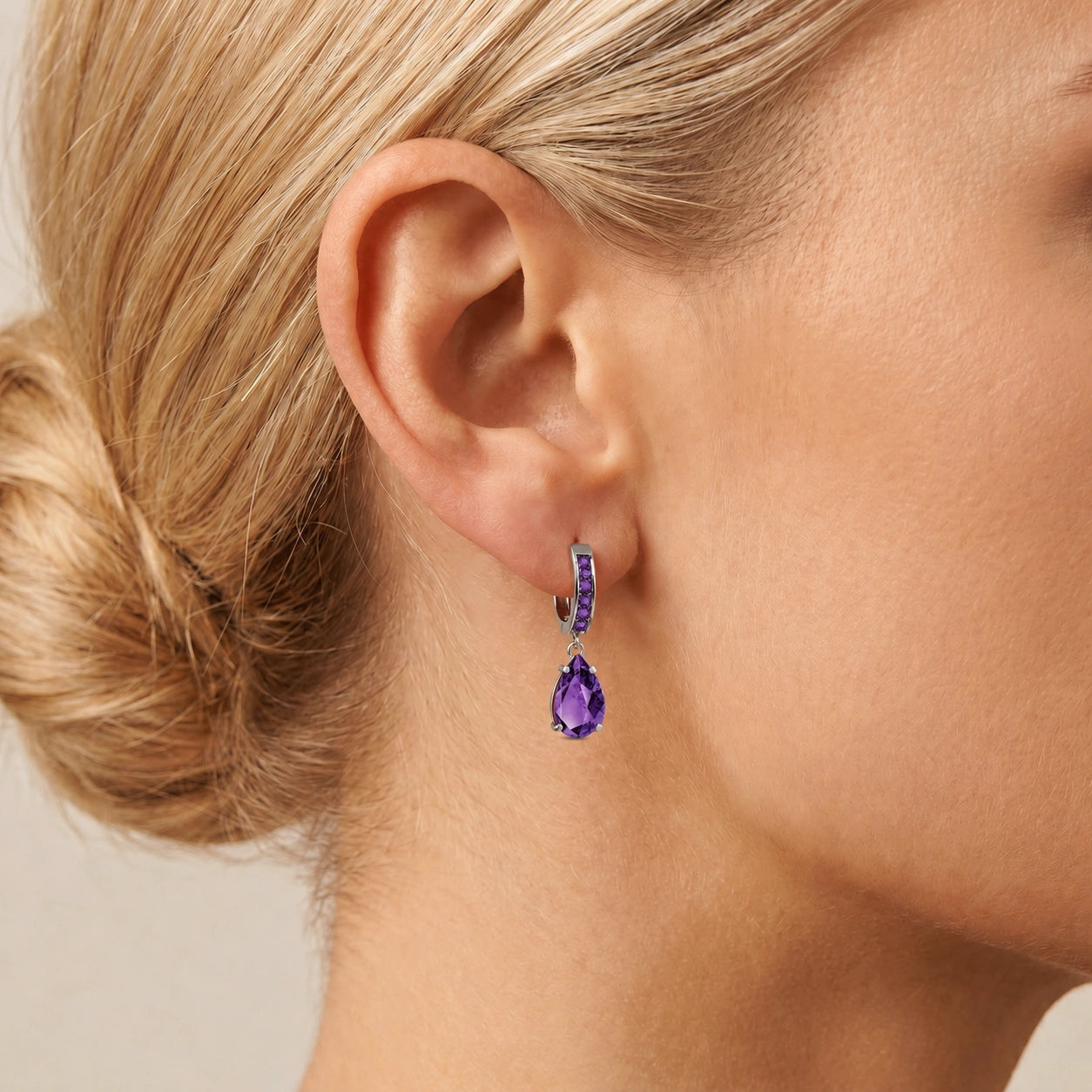 White Gold Amethyst — Mariaclementina