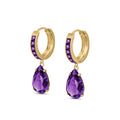 Yellow Gold Amethyst — Mariaclementina