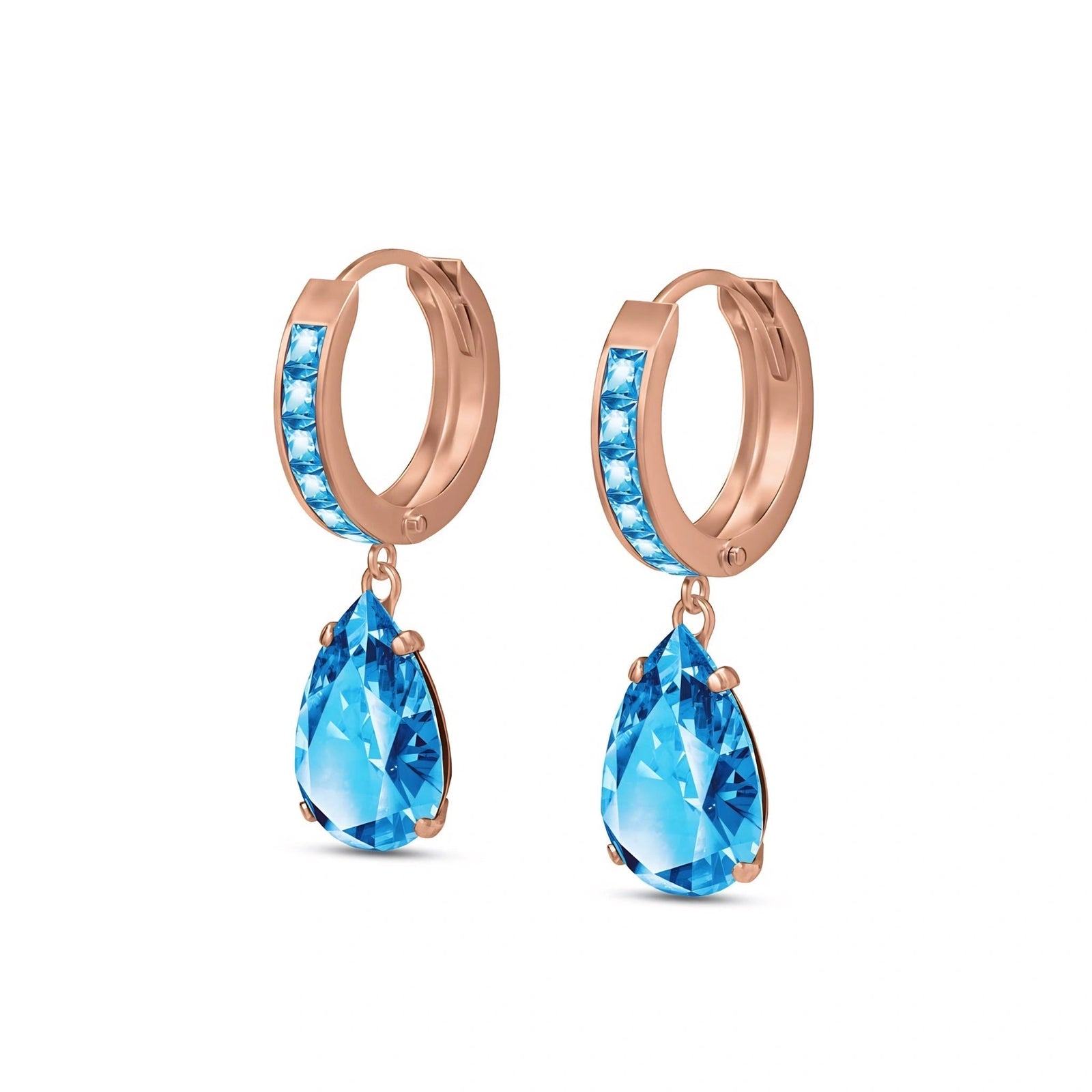 Rose Gold Blue Topaz — Mariaclementina