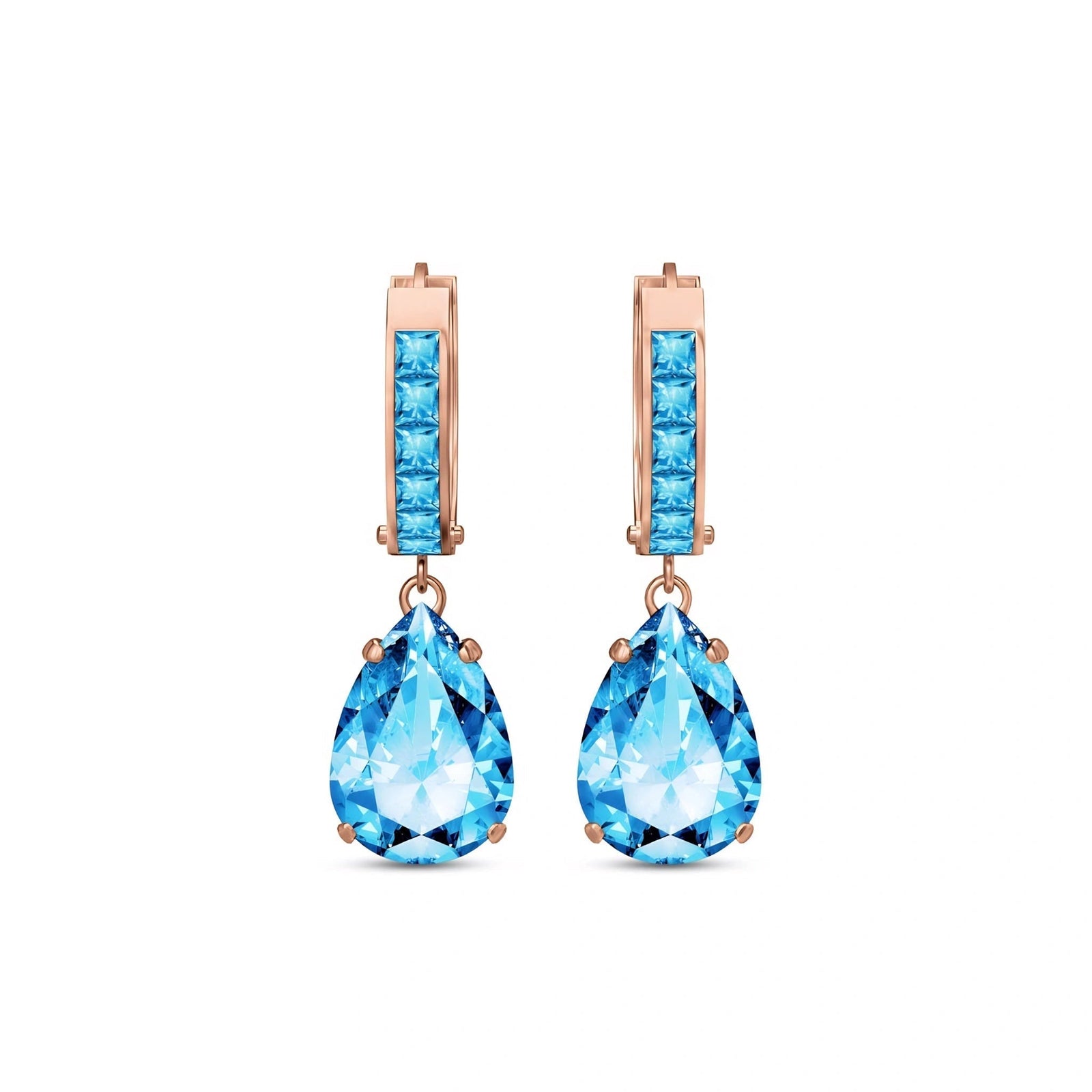 Rose Gold Blue Topaz — Mariaclementina
