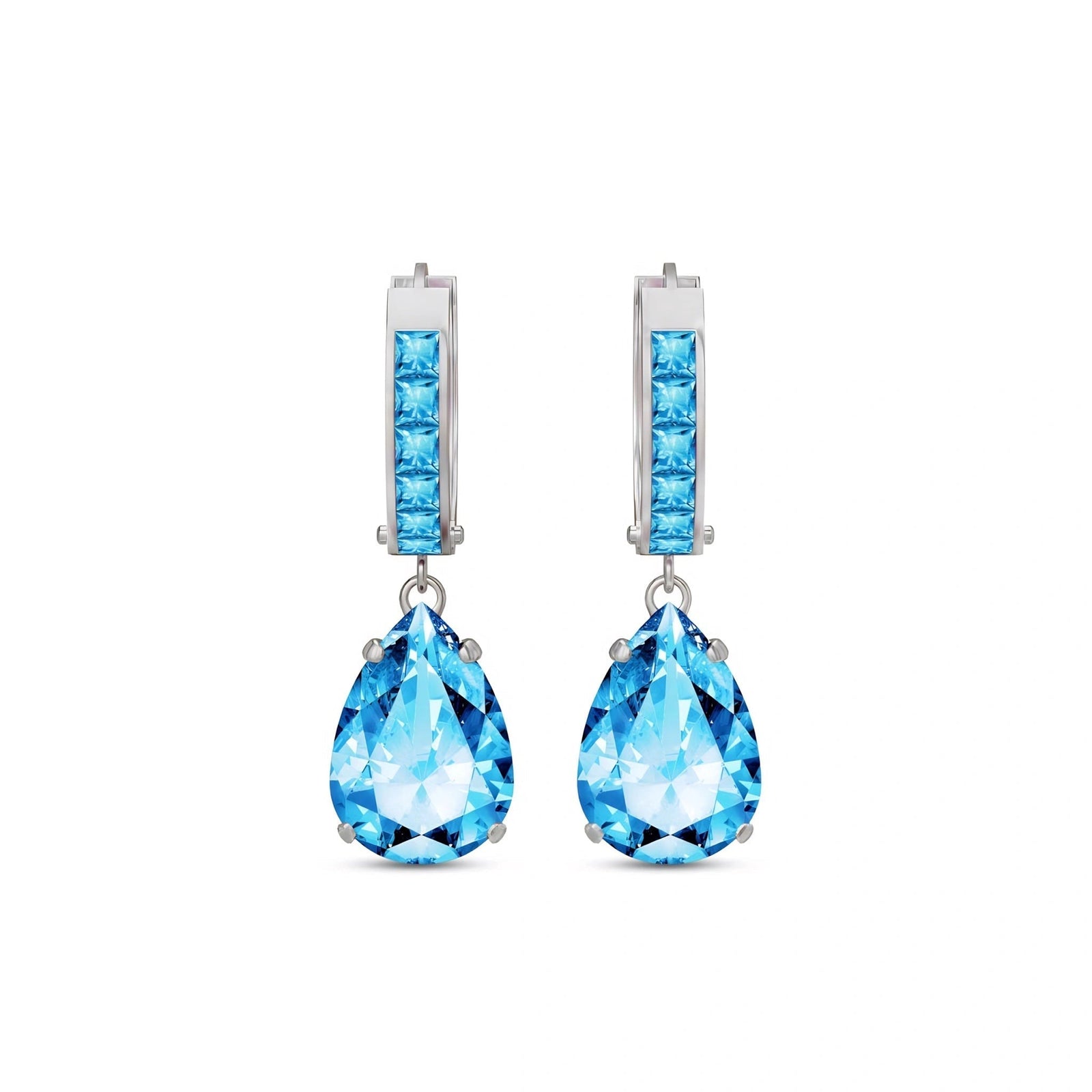 White Gold Blue Topaz — Mariaclementina