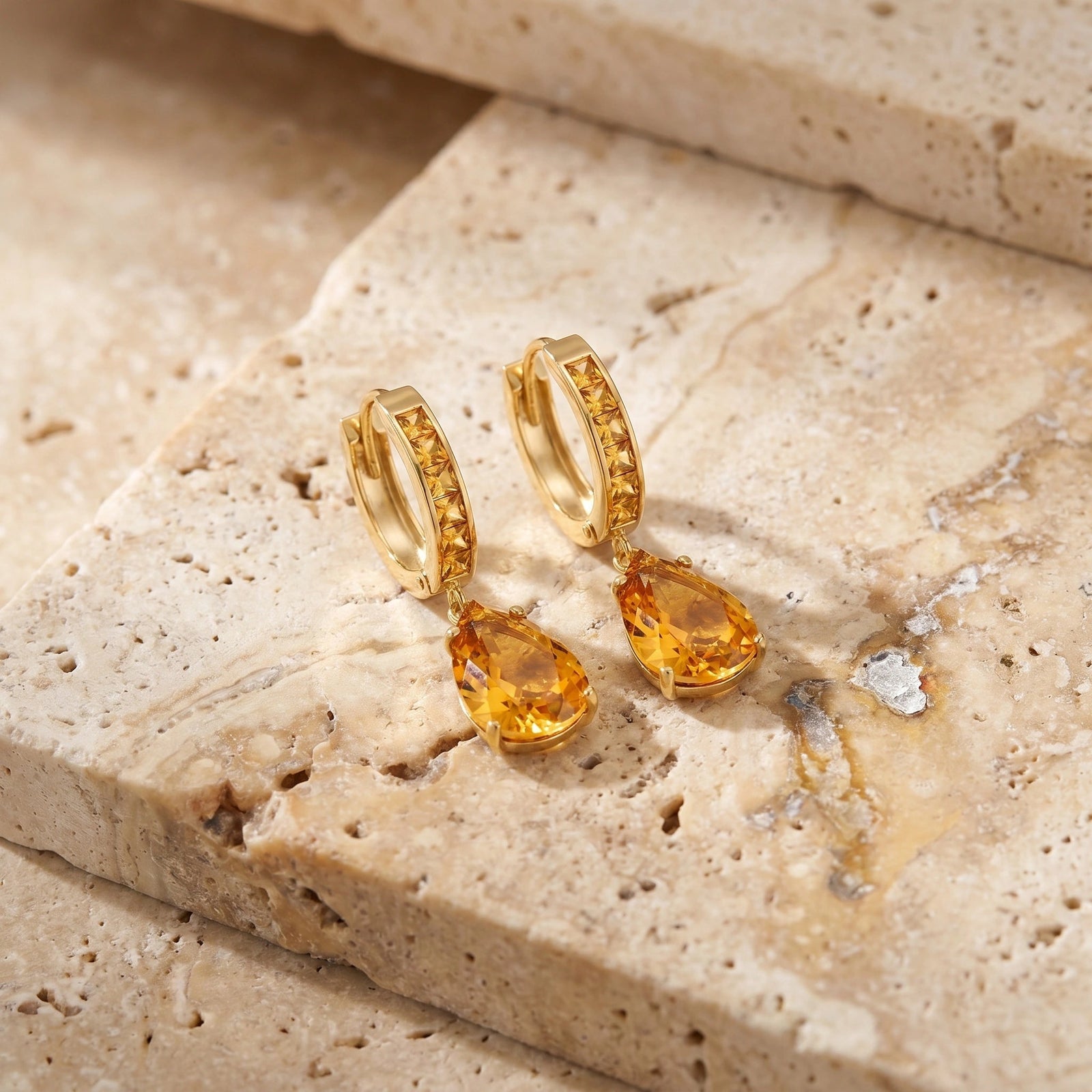 Yellow Gold Citrine — Mariaclementina