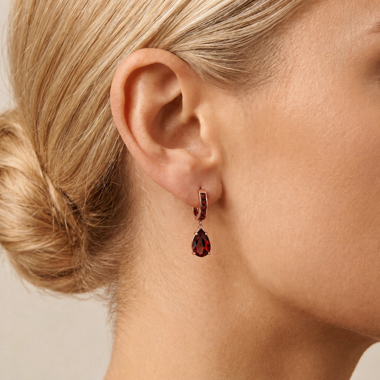 Rose Gold Garnet — Mariaclementina