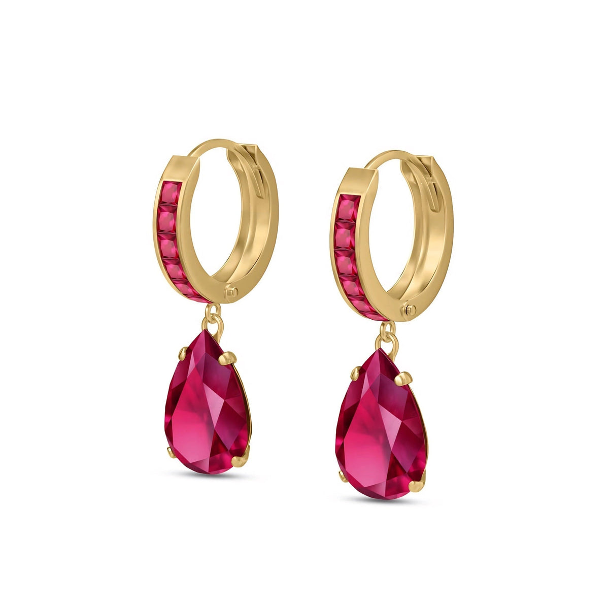 Yellow Gold Ruby — Mariaclementina