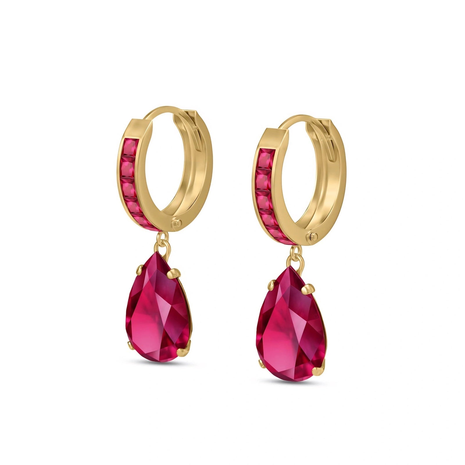 Yellow Gold Ruby — Mariaclementina