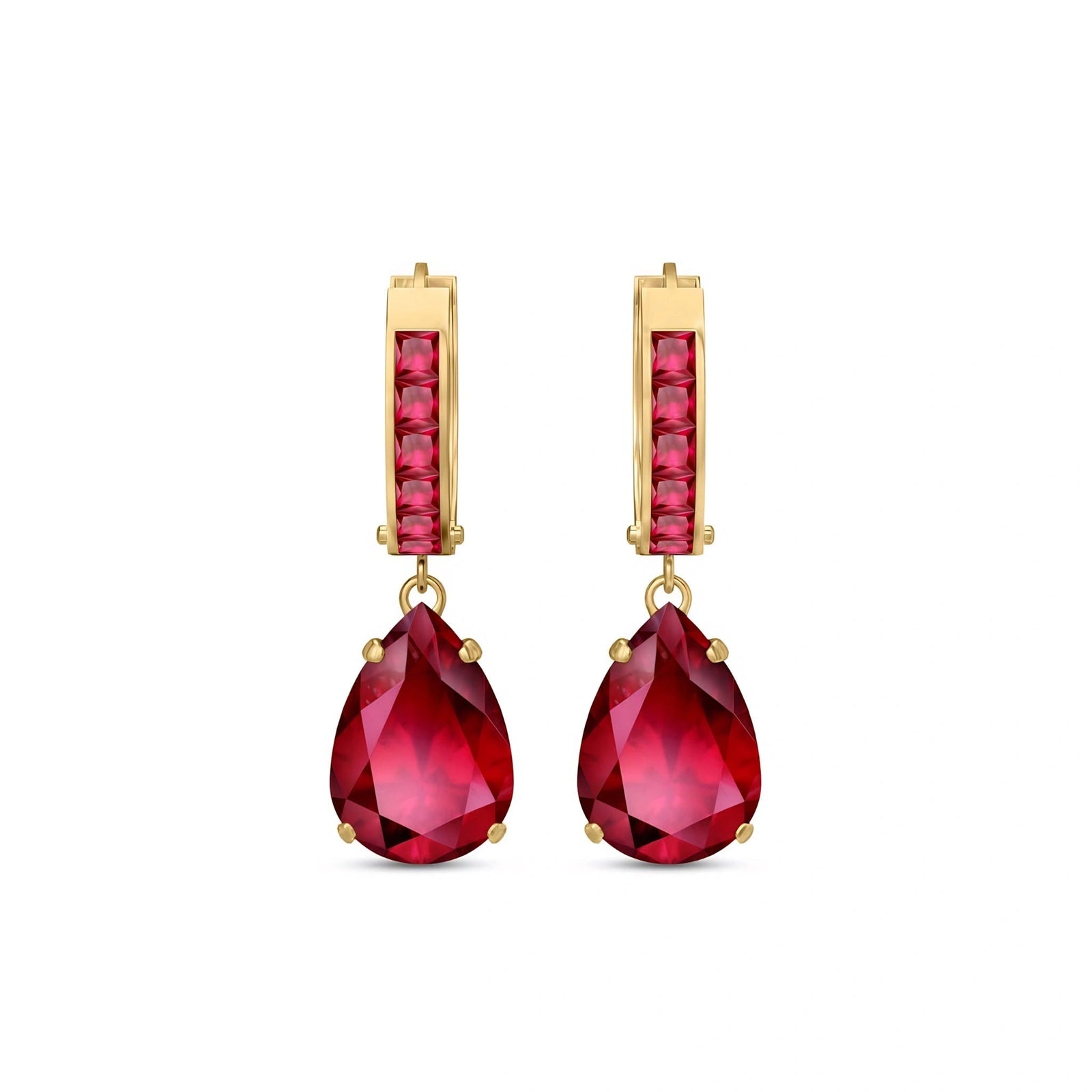Yellow Gold Ruby — Mariaclementina